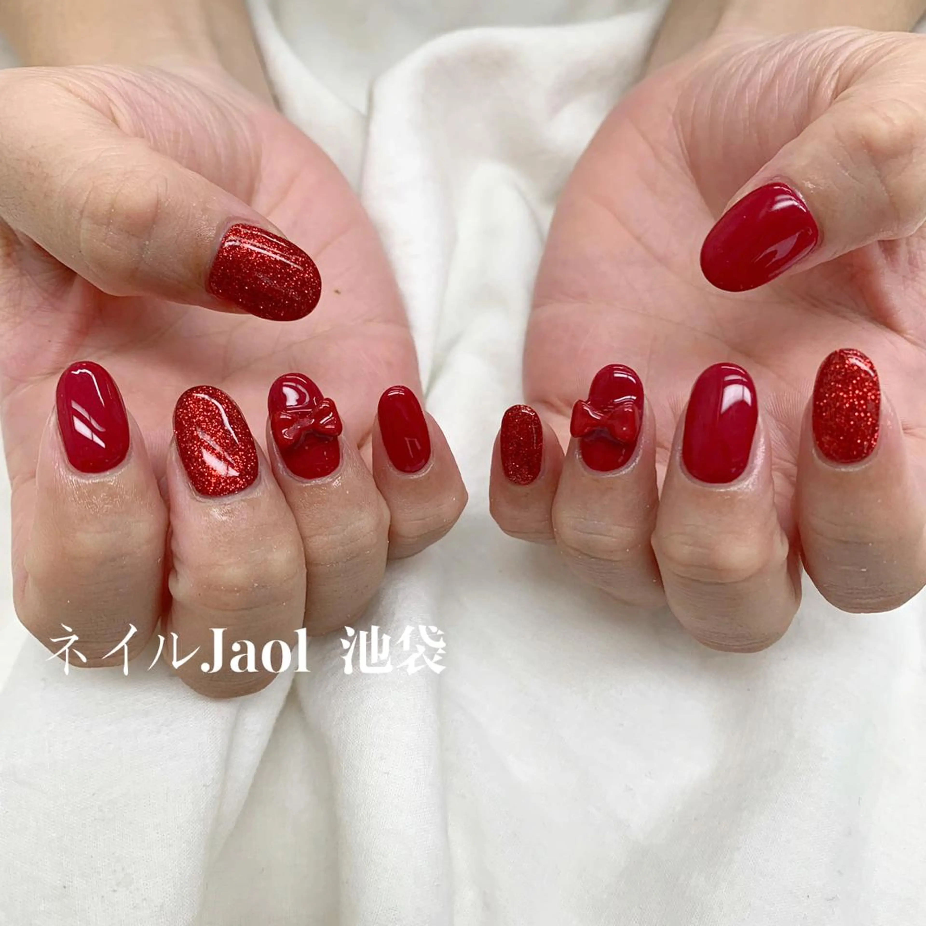 ミディアム nail jaol池袋店所属・ネイルJaol 池袋のネイルデザイン