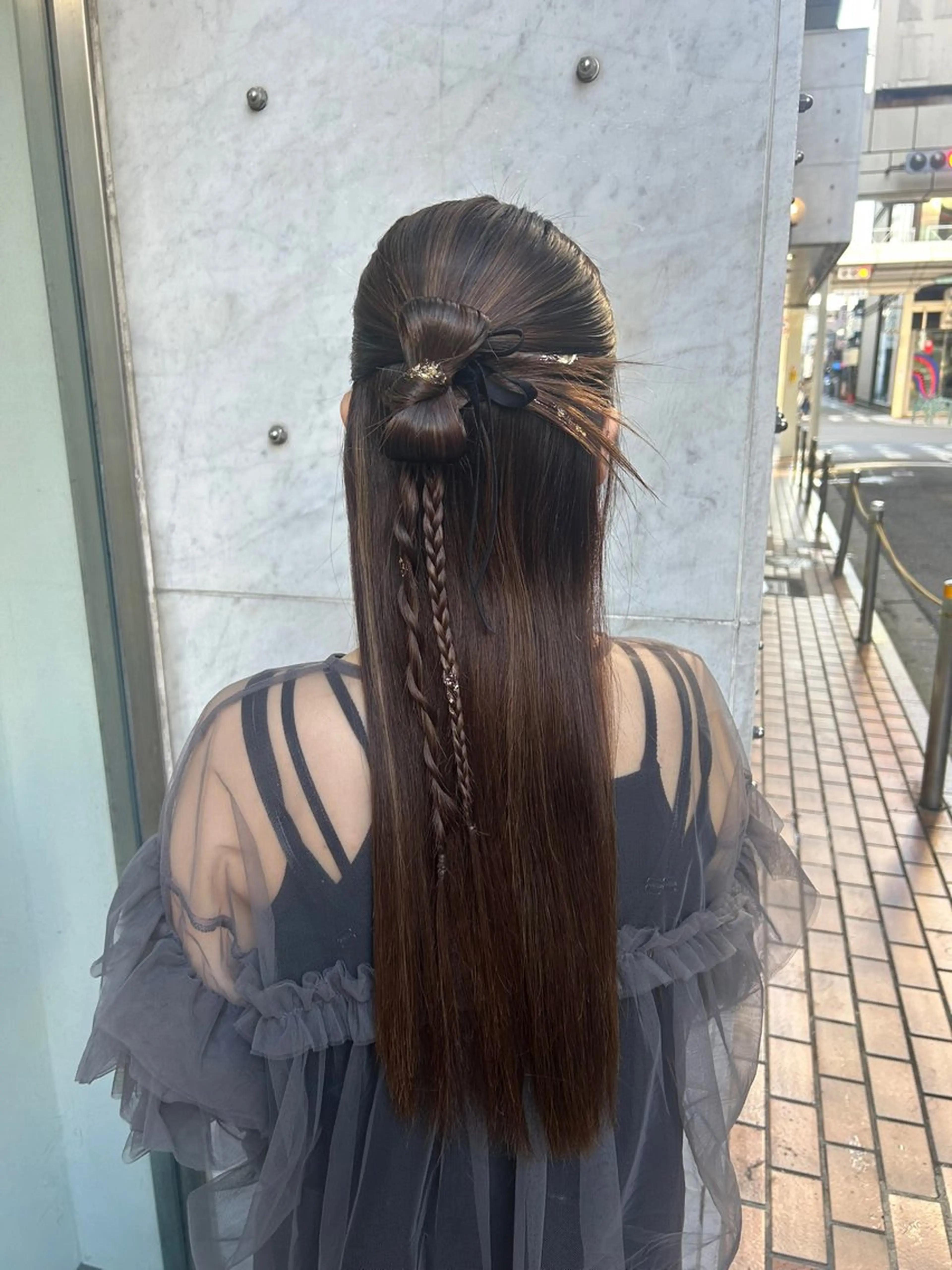 ロング ヘアセット Mila Hazukiのヘアスタイル