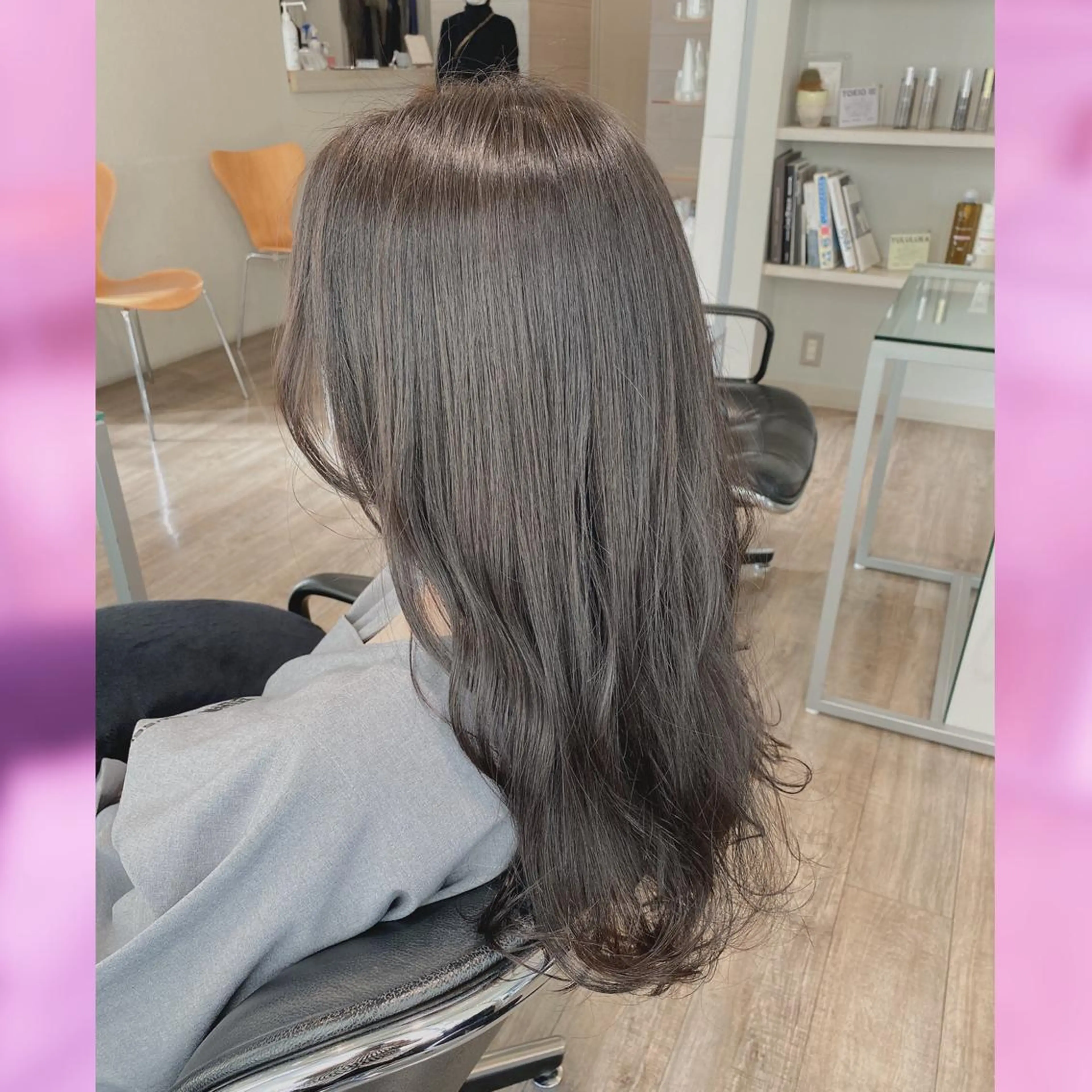 ロング カラー ヘアカラー トリートメント MUSEUM 谷平悠兼のヘアスタイル