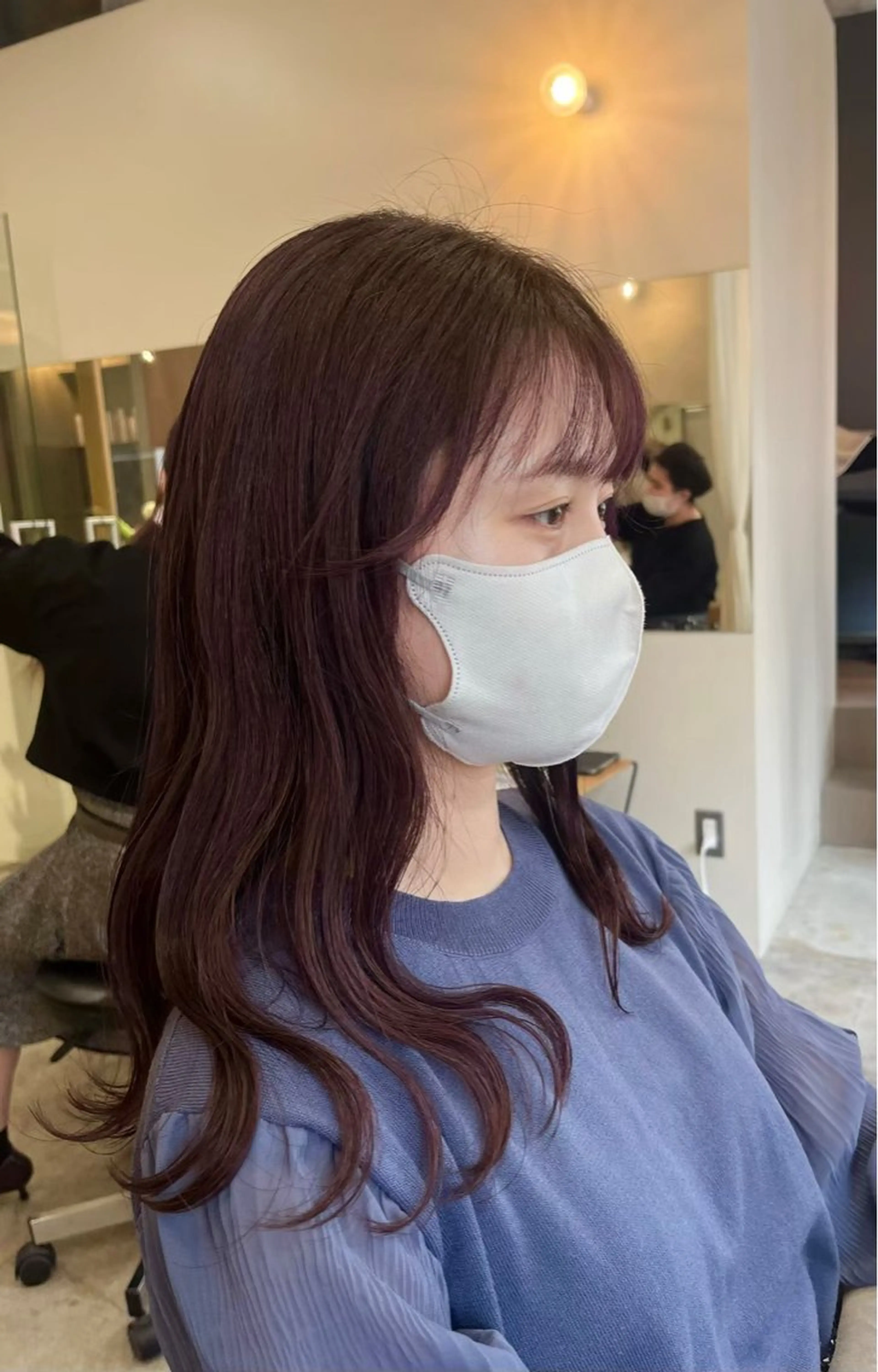 カラー 🌷花屋併設🌷 岡本明日実のヘアスタイル