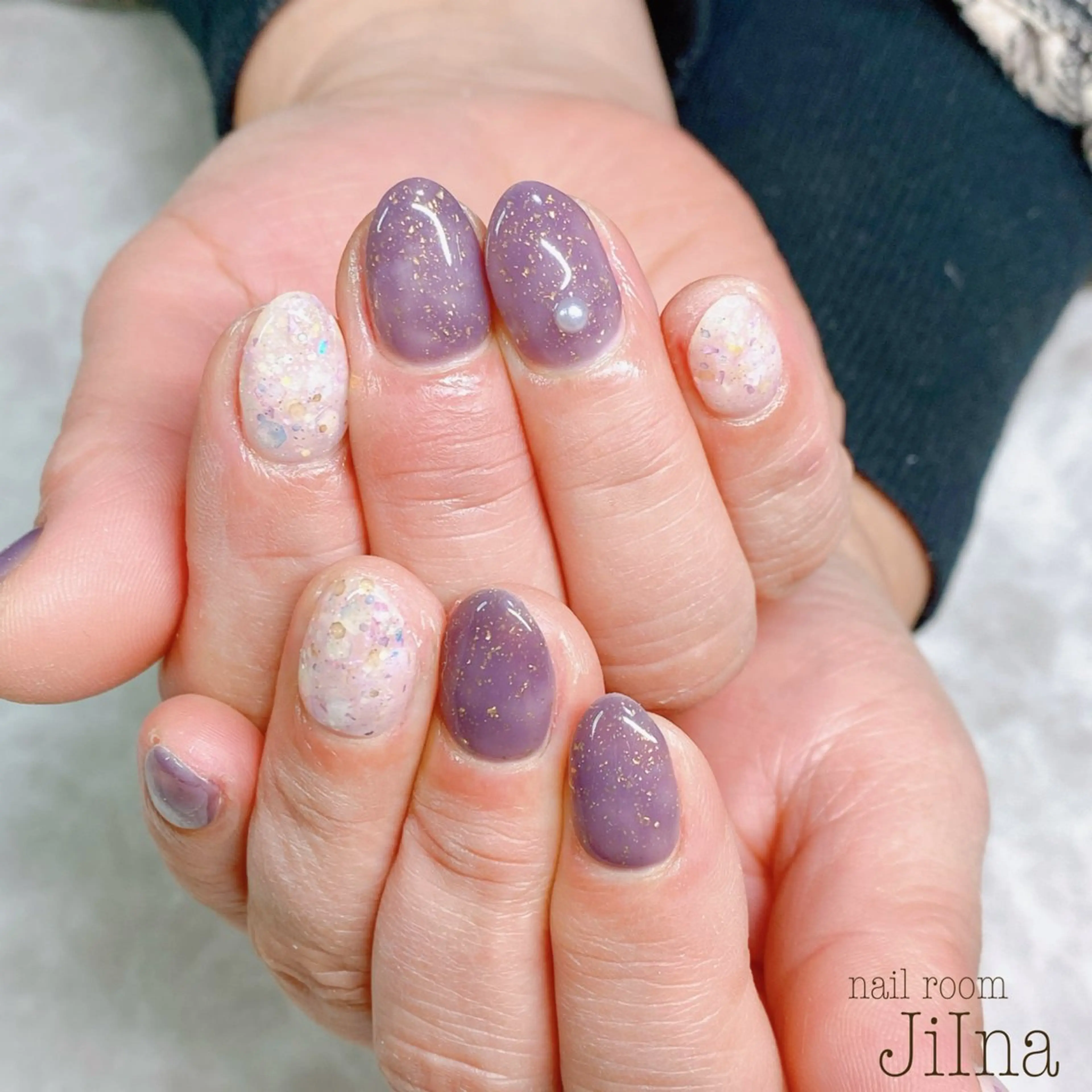 ネイル ワンカラーネイル JiIna nailのネイルデザイン