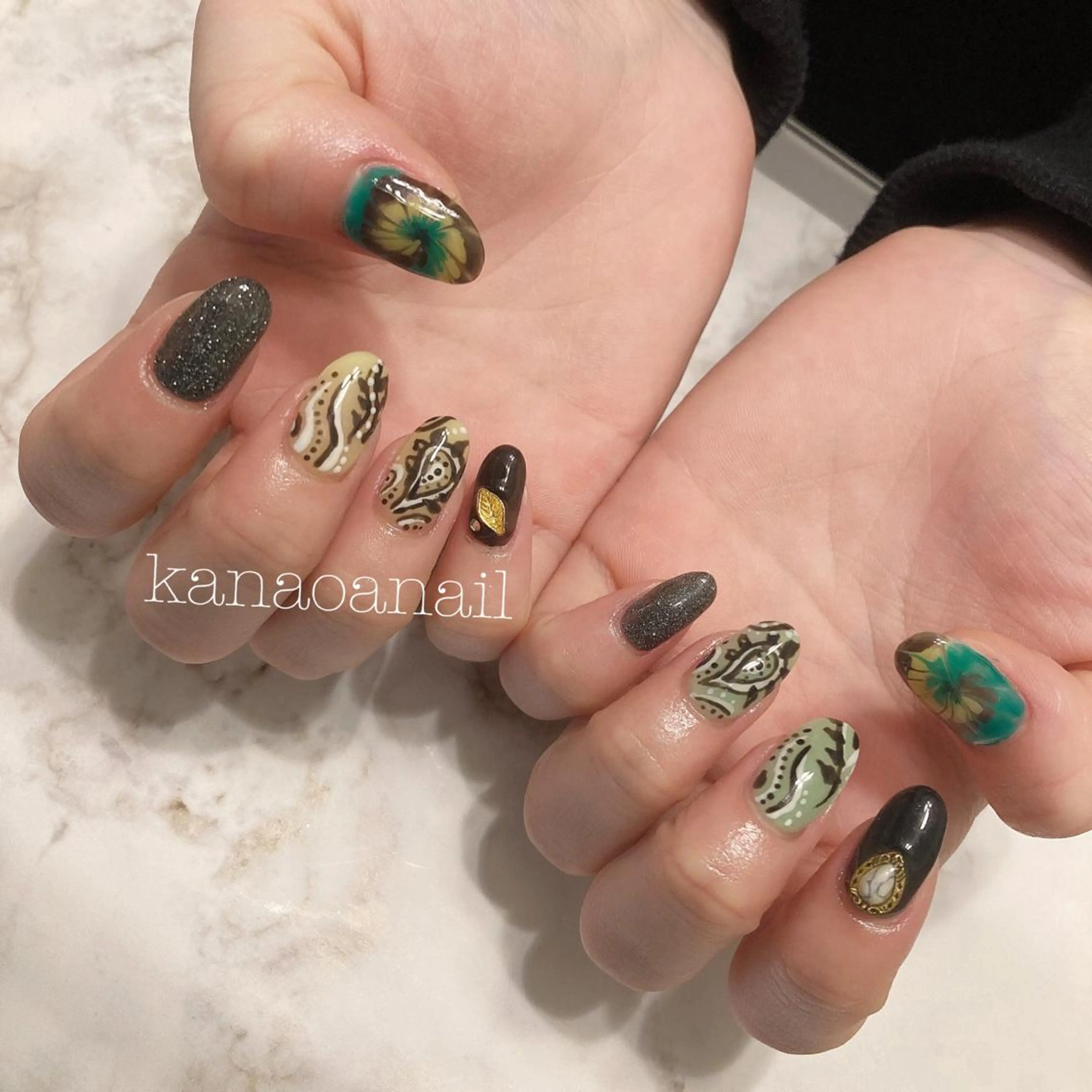 ネイル kanaoa nailのネイルデザイン