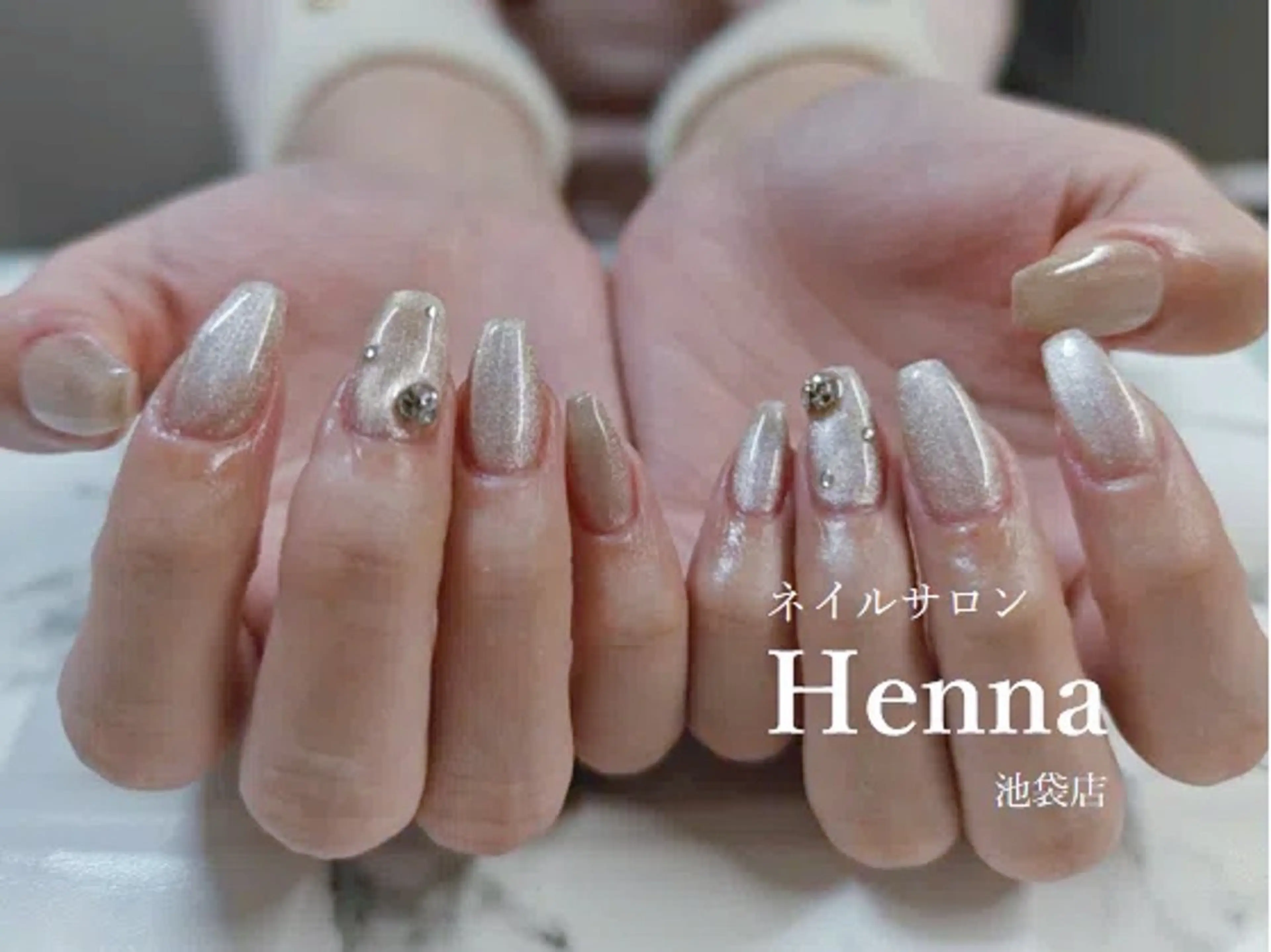 ネイル マグネットネイル Henna nail  salon所属・Henna nailのネイルデザイン