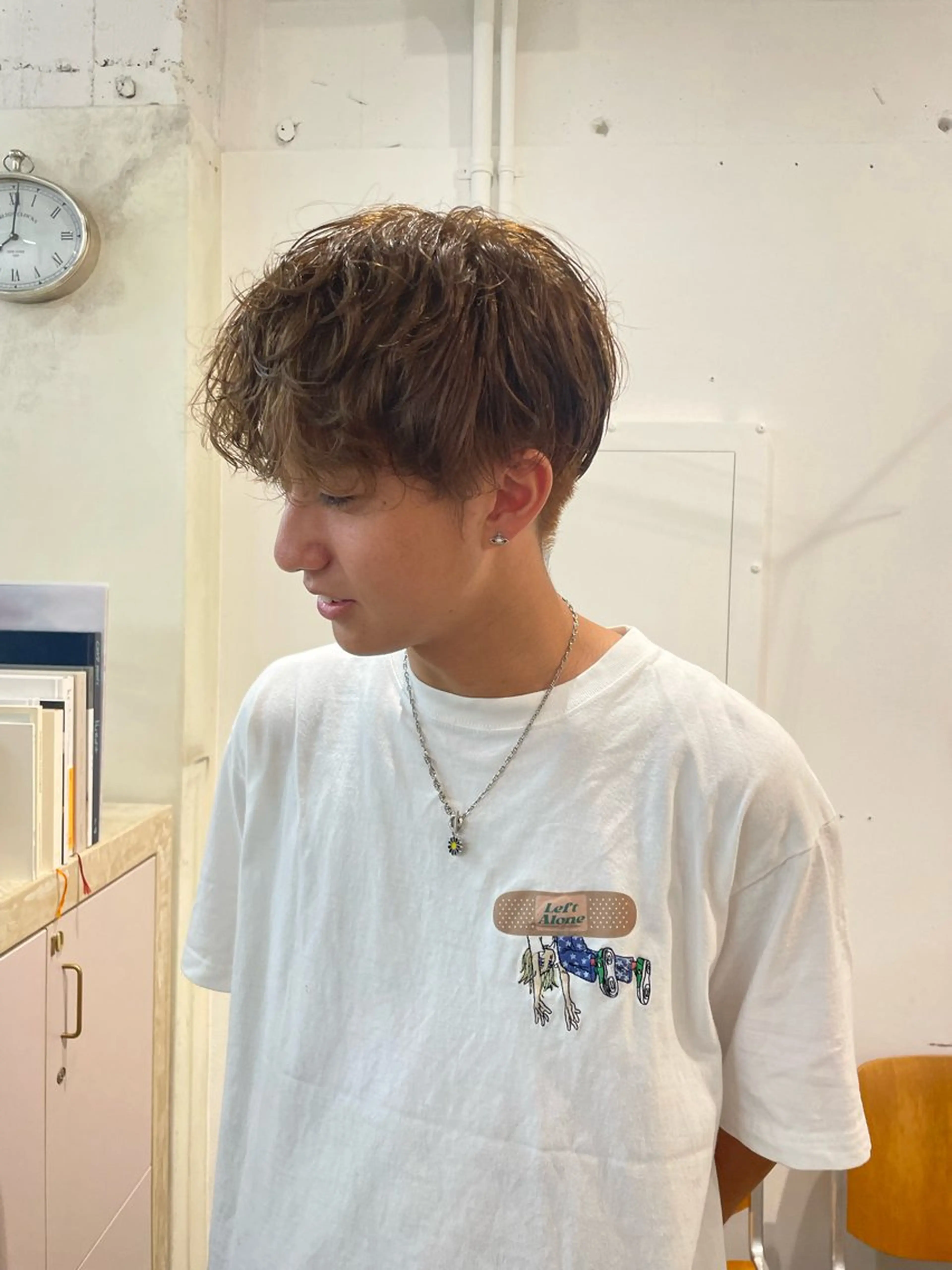 カラー メンズ ヘアカラー Terve.竹内 視咲のヘアスタイル