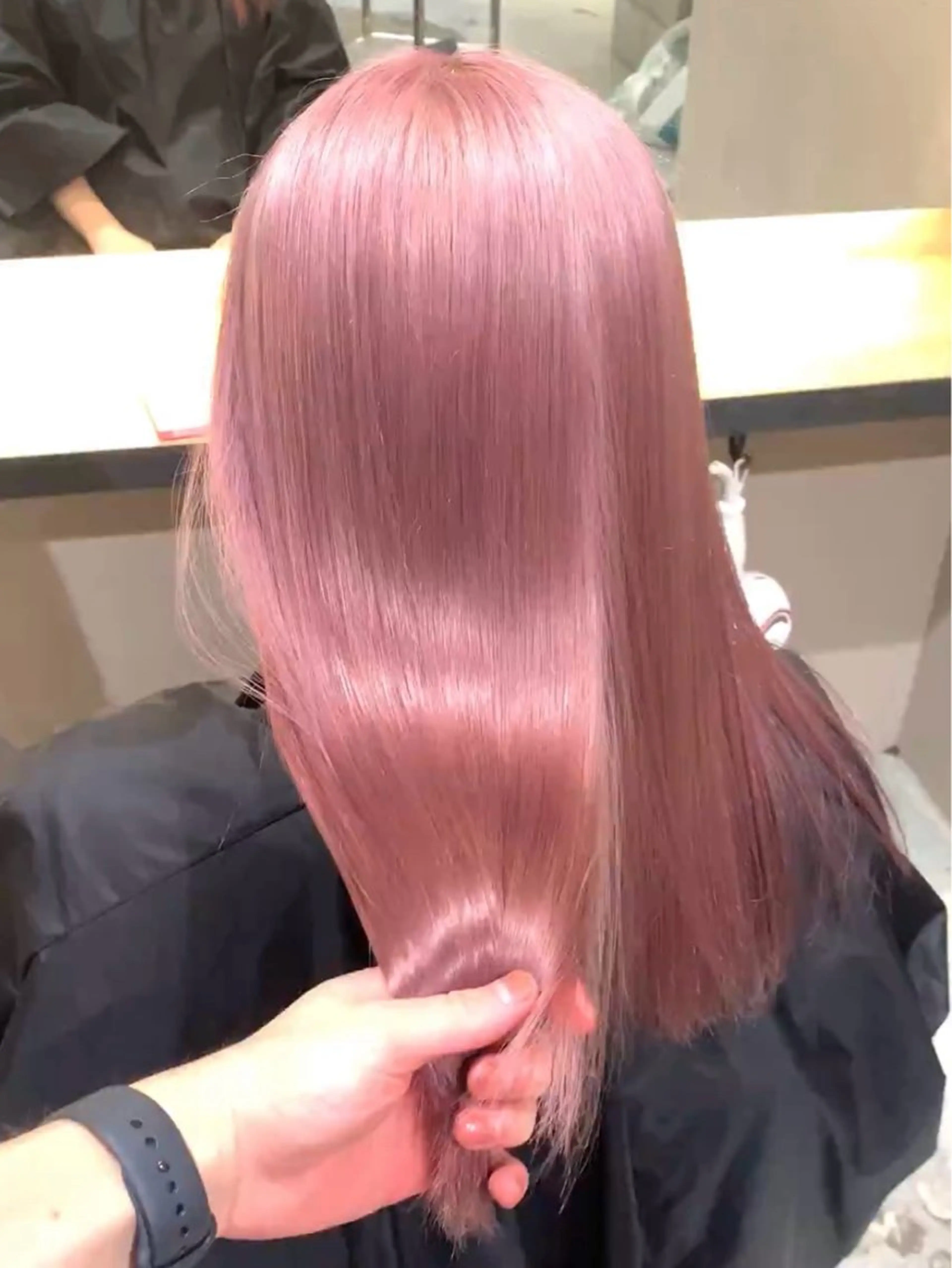 セミロング カラー ヘアアレンジ ヘアカラー トリートメント beleza scelto所属・ハイトーン特化 ♡shoka♡のヘアスタイル