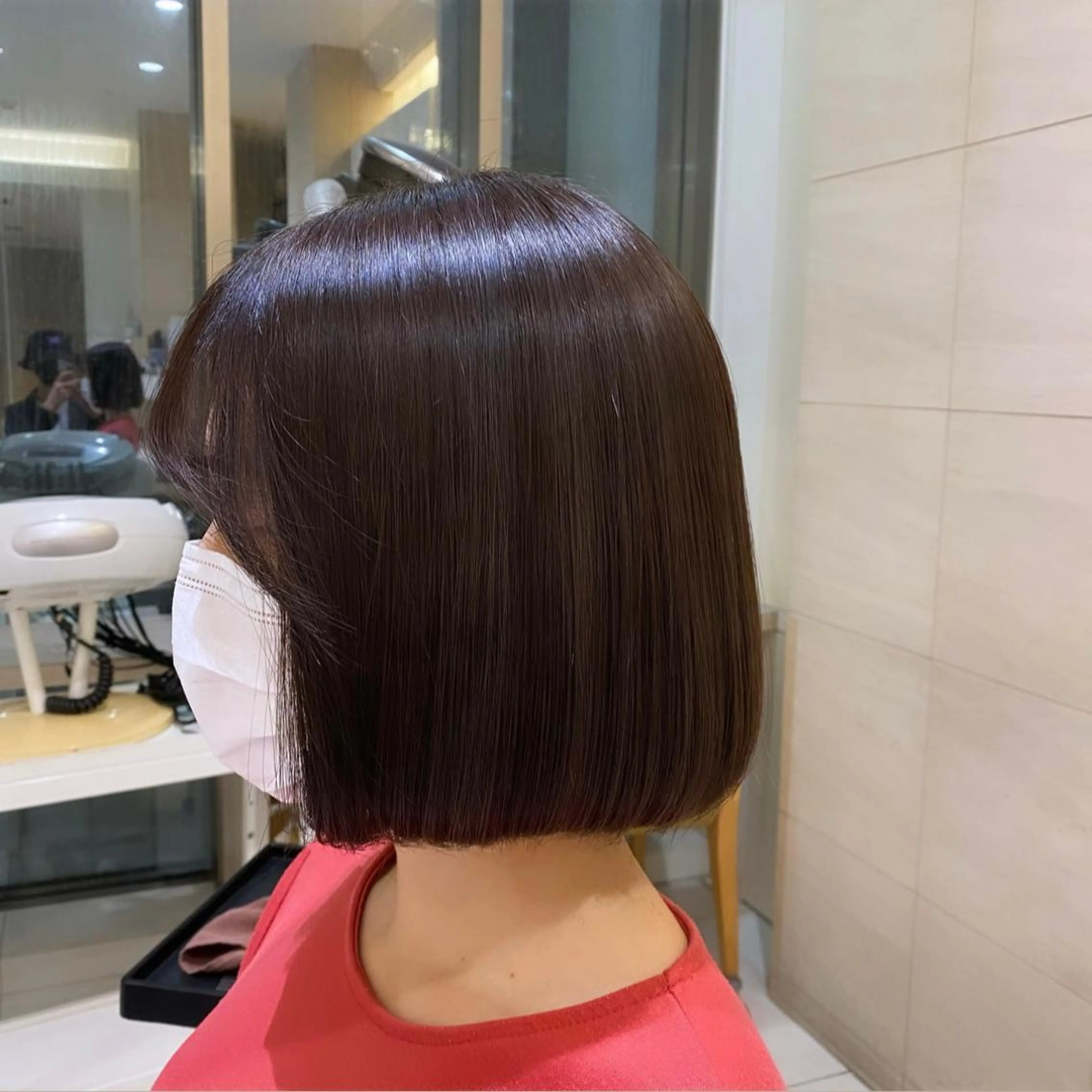 ショート ヘアカラー トリートメント 髪質改善/shuki 韓国/代表取締役のヘアスタイル