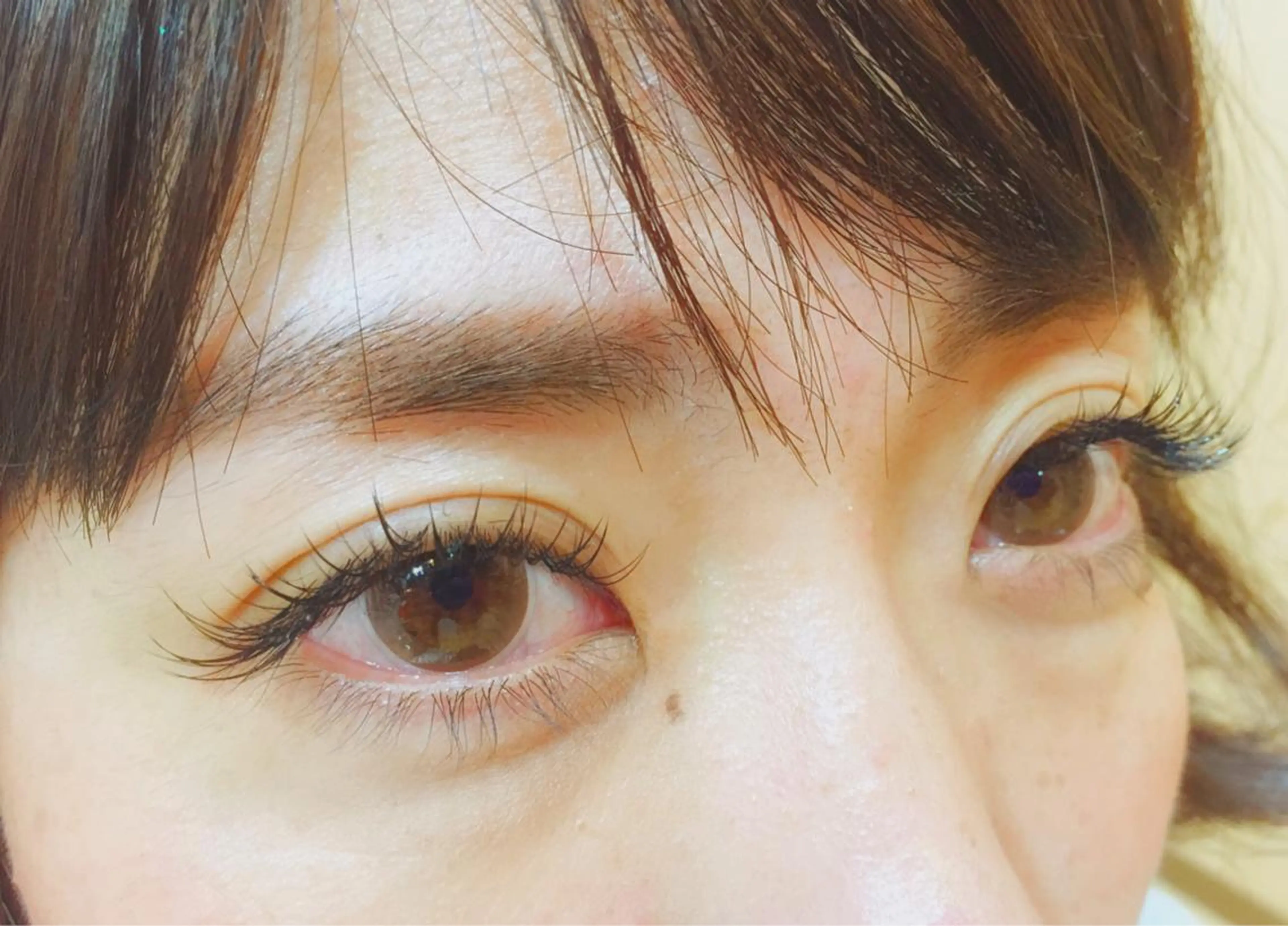 マツエク・マツパ Cカール Jカール 目尻長め désir  beaux所属・désirbeaux 瀬崎のマツエク・マツパデザイン