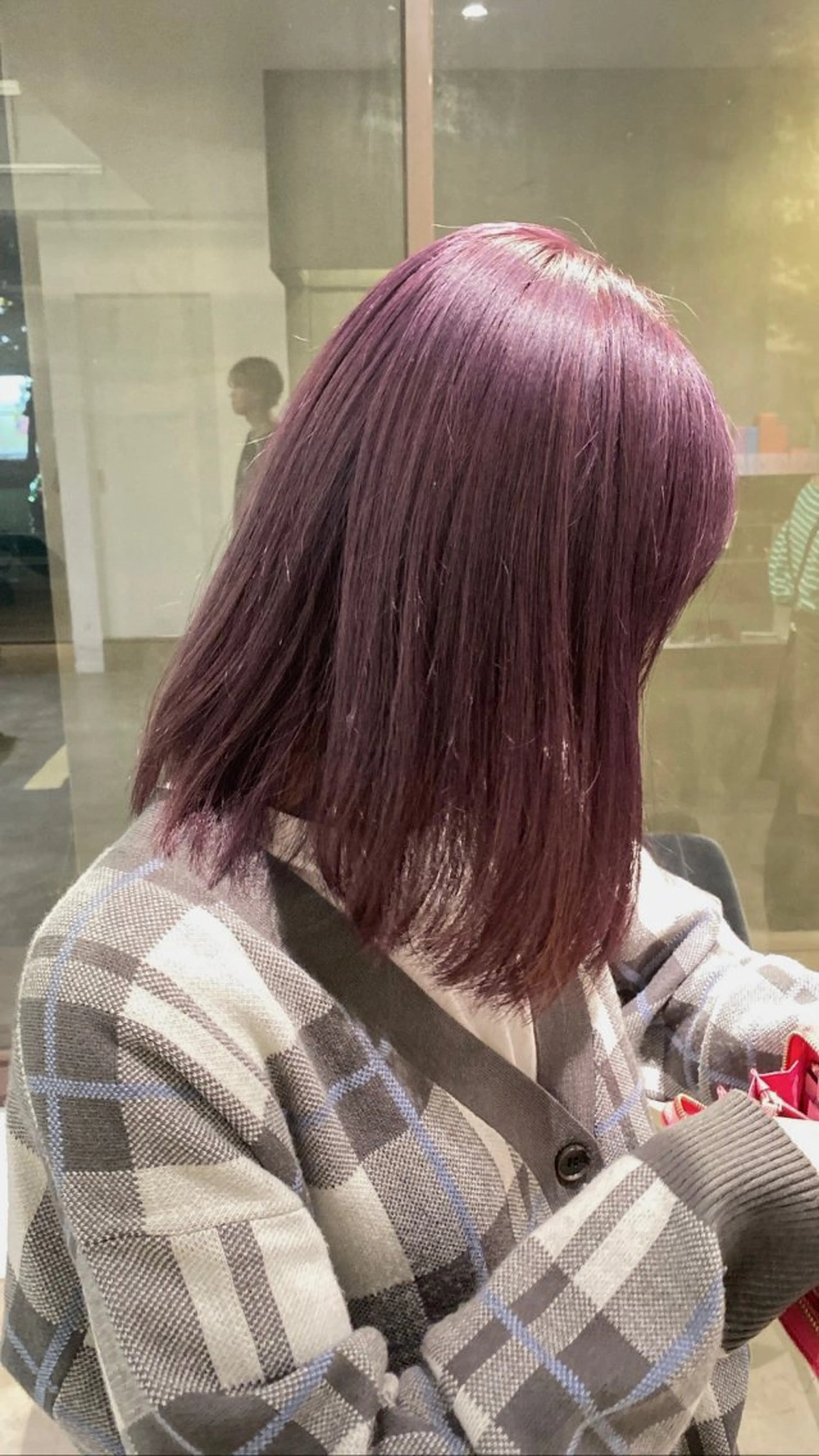 ミディアム 各務原/カラー/ブリ ーチお任せください！のヘアスタイル