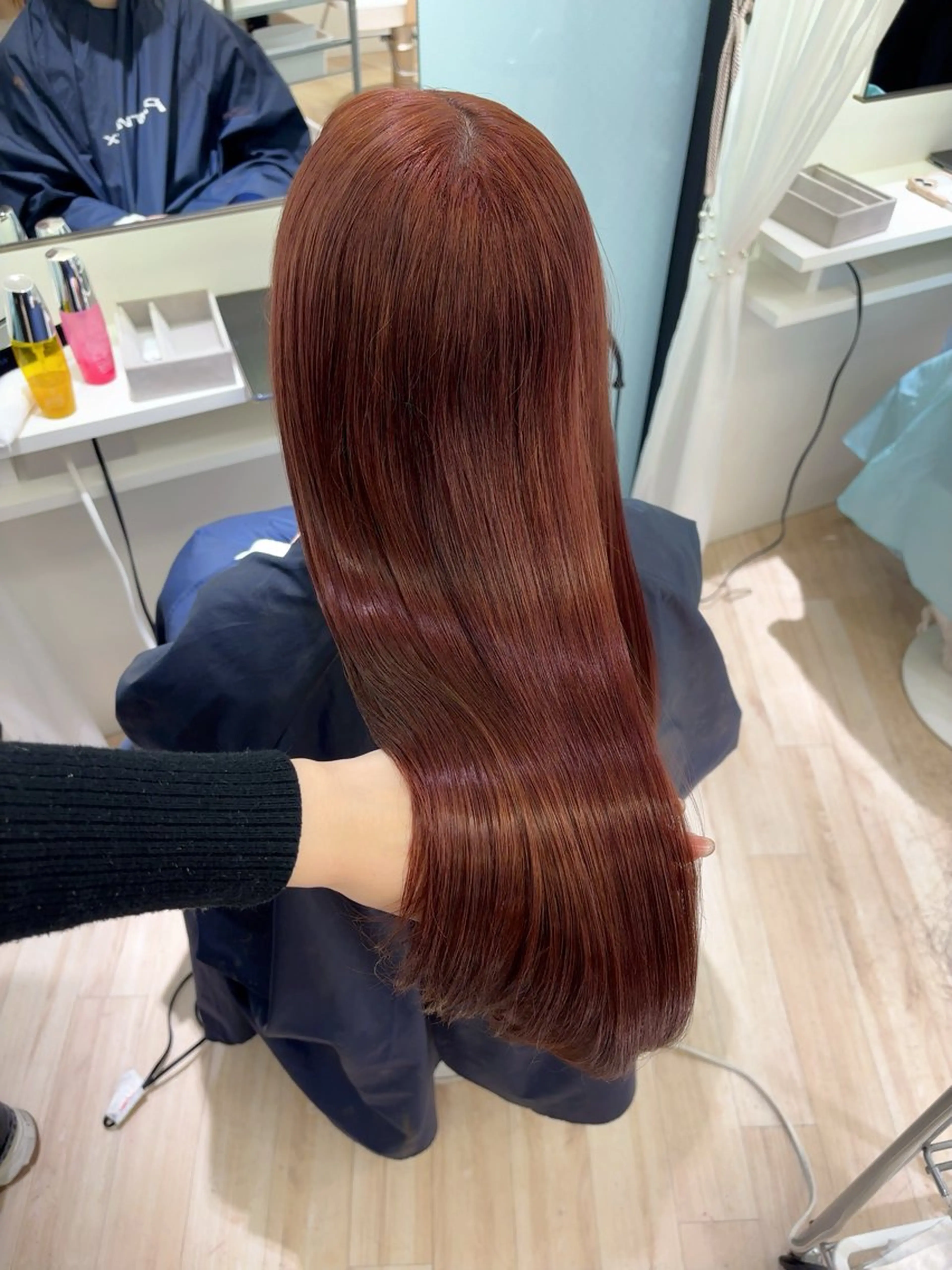 ロング カラー ParveMix 岡本えりかのヘアスタイル