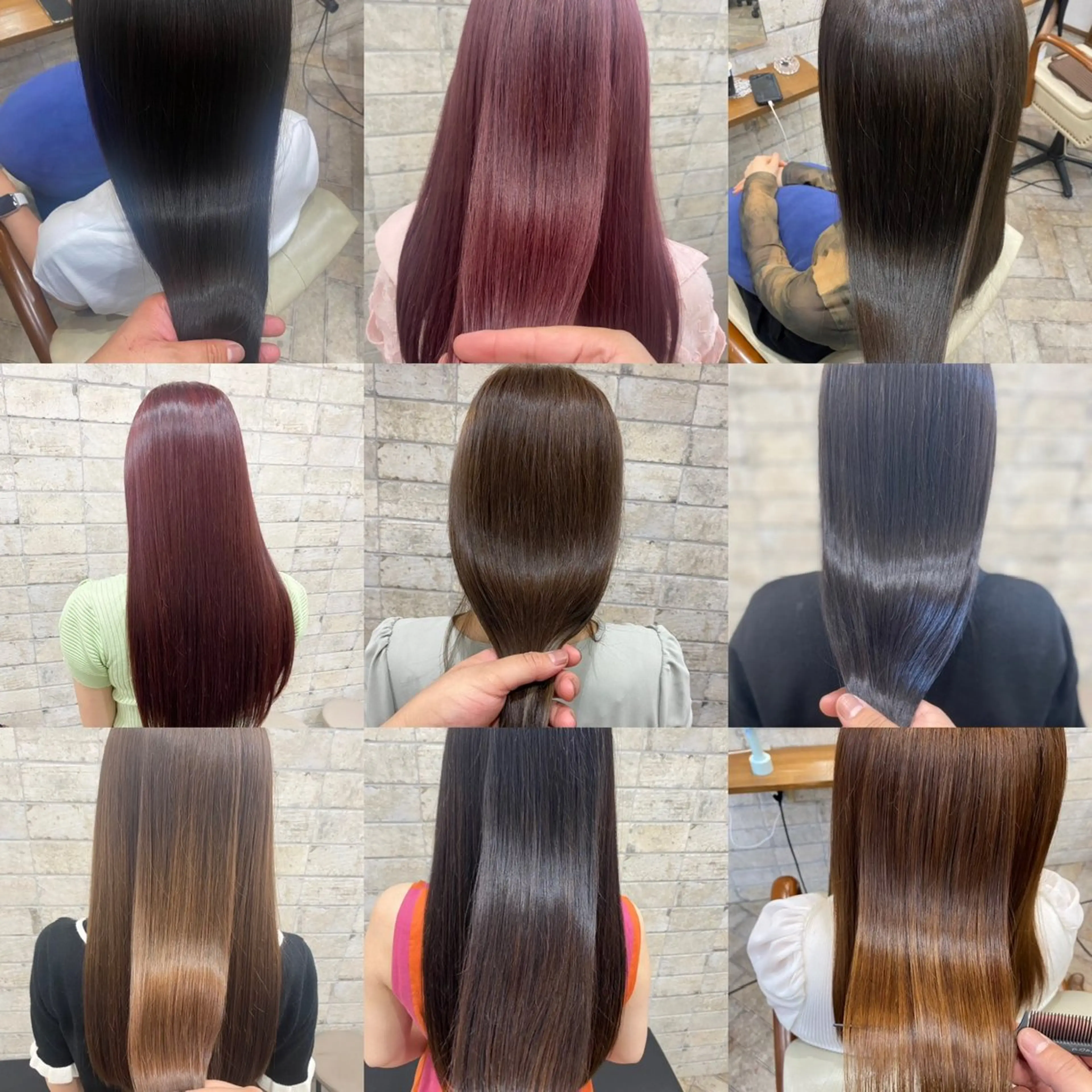 ロング カラー カット ヘアカラー トリートメント 店長 奈須 雄紀のヘアスタイル