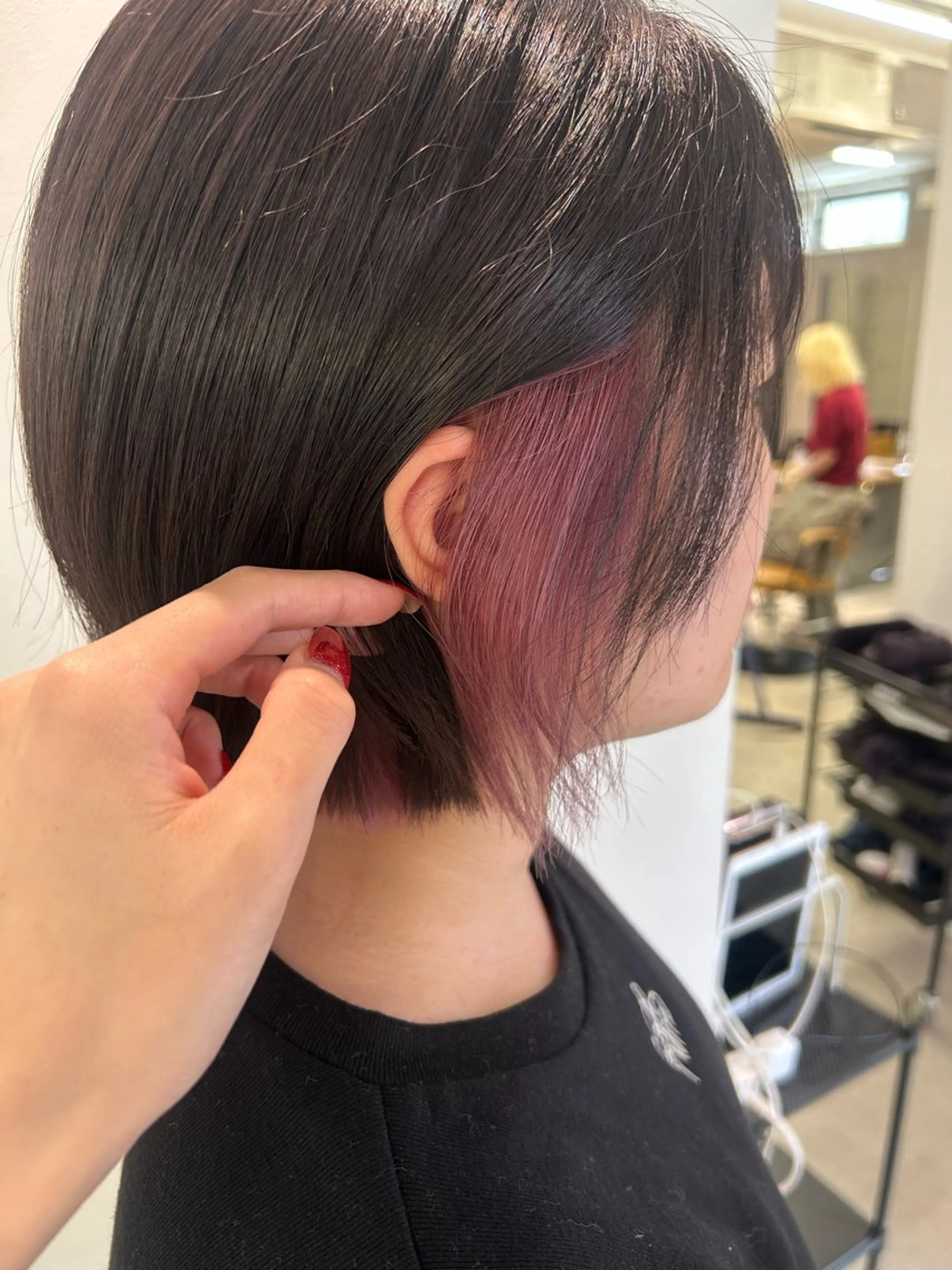 🧸顔まわりカット 🧸山形紗奈のヘアスタイル