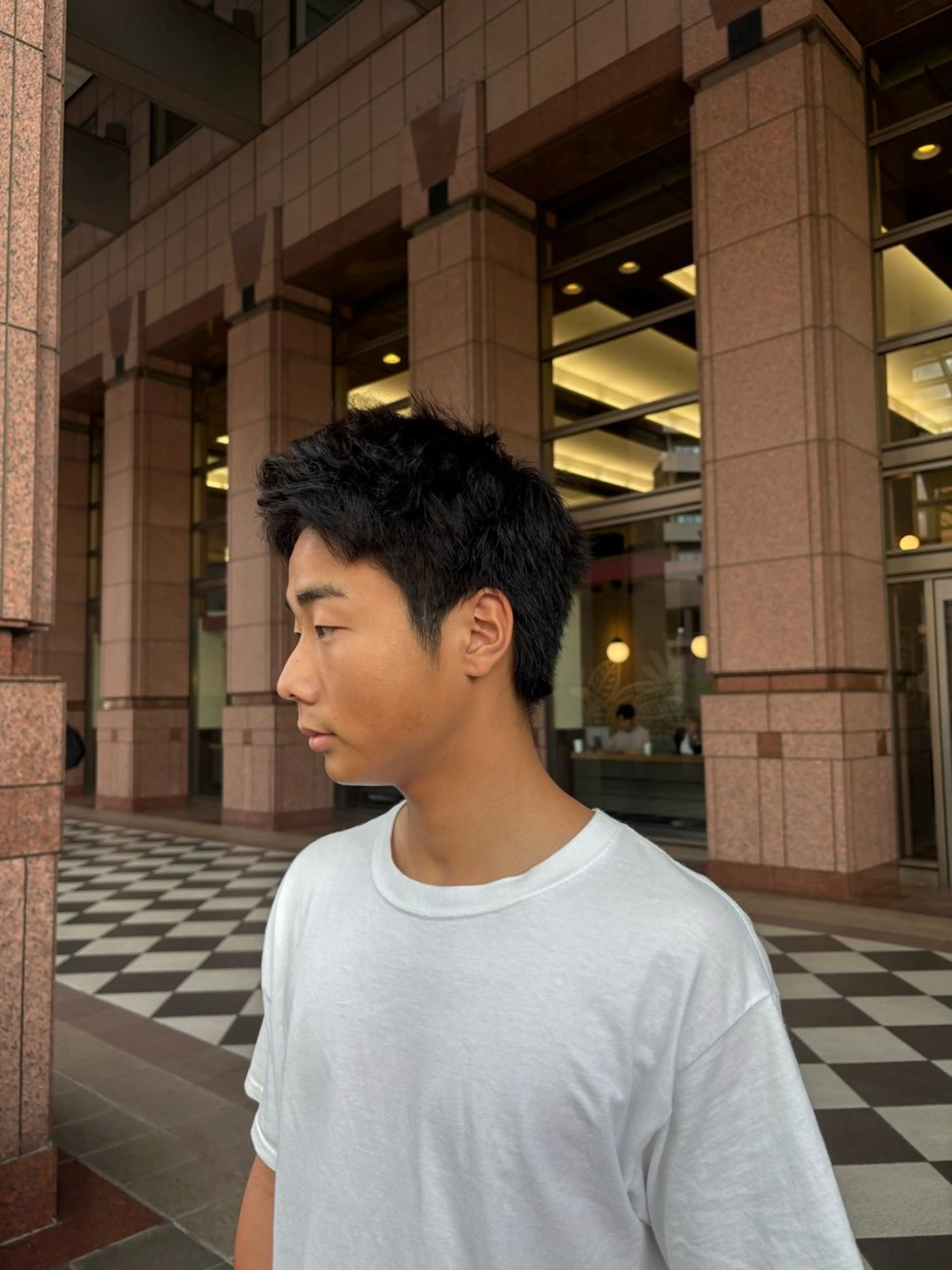 パーマ ツイストパーマ 山内 友里菜のヘアスタイル