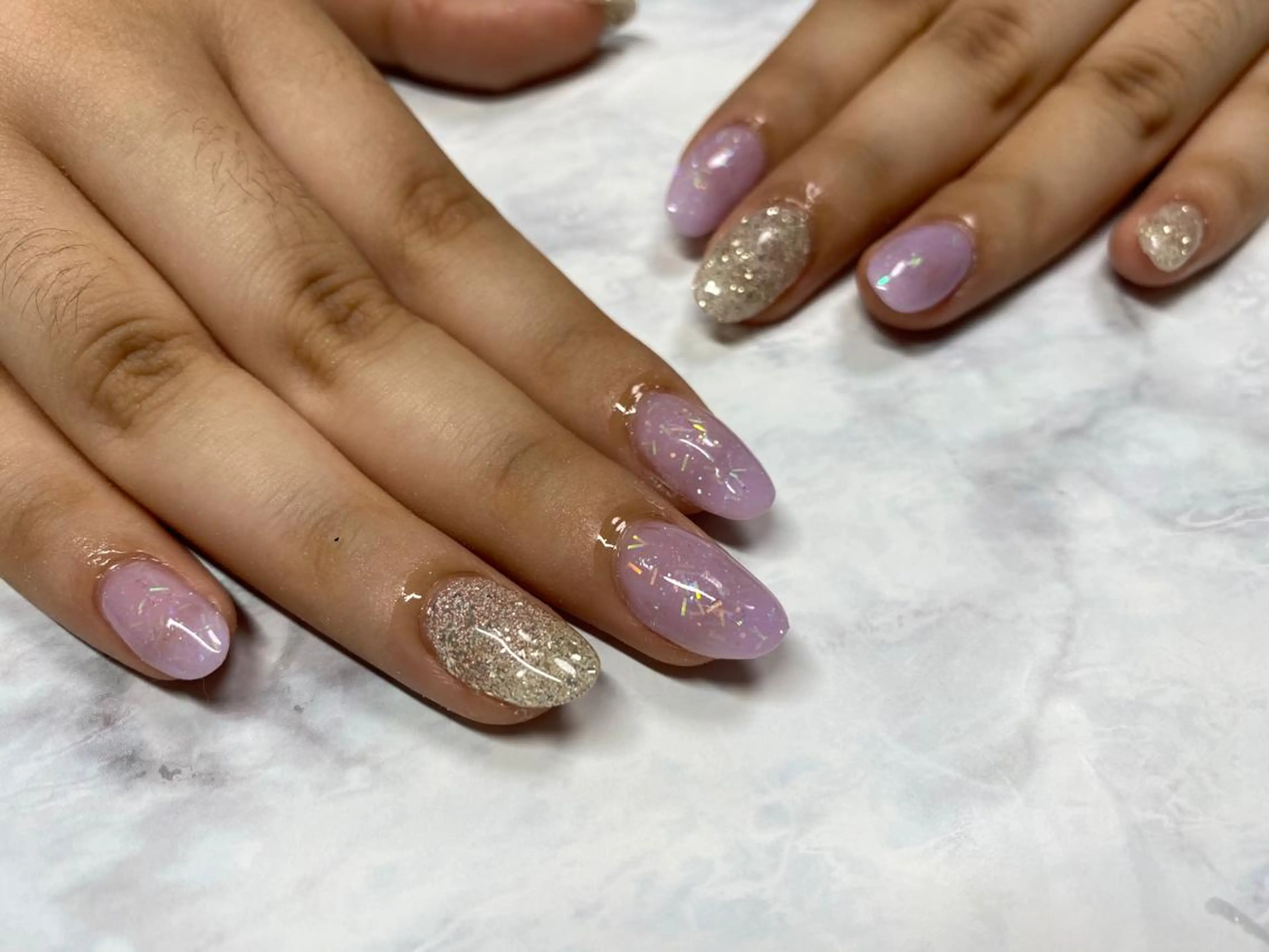 ネイル ハンドネイル フットネイル Mana‪ ‪·͜· ❤︎‬のネイルデザイン