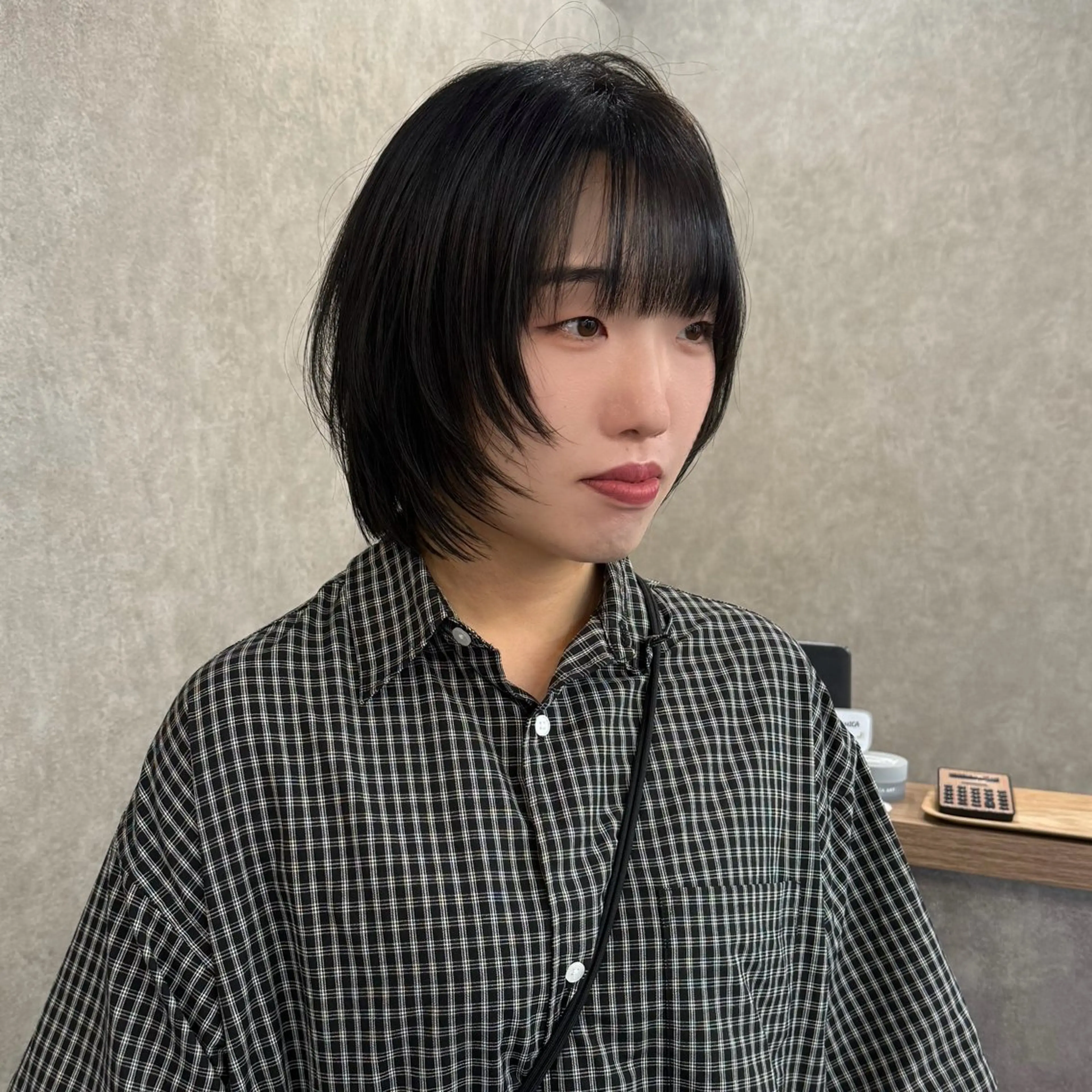 ショート カット 丸みショート🧸 積田 佳奈のヘアスタイル