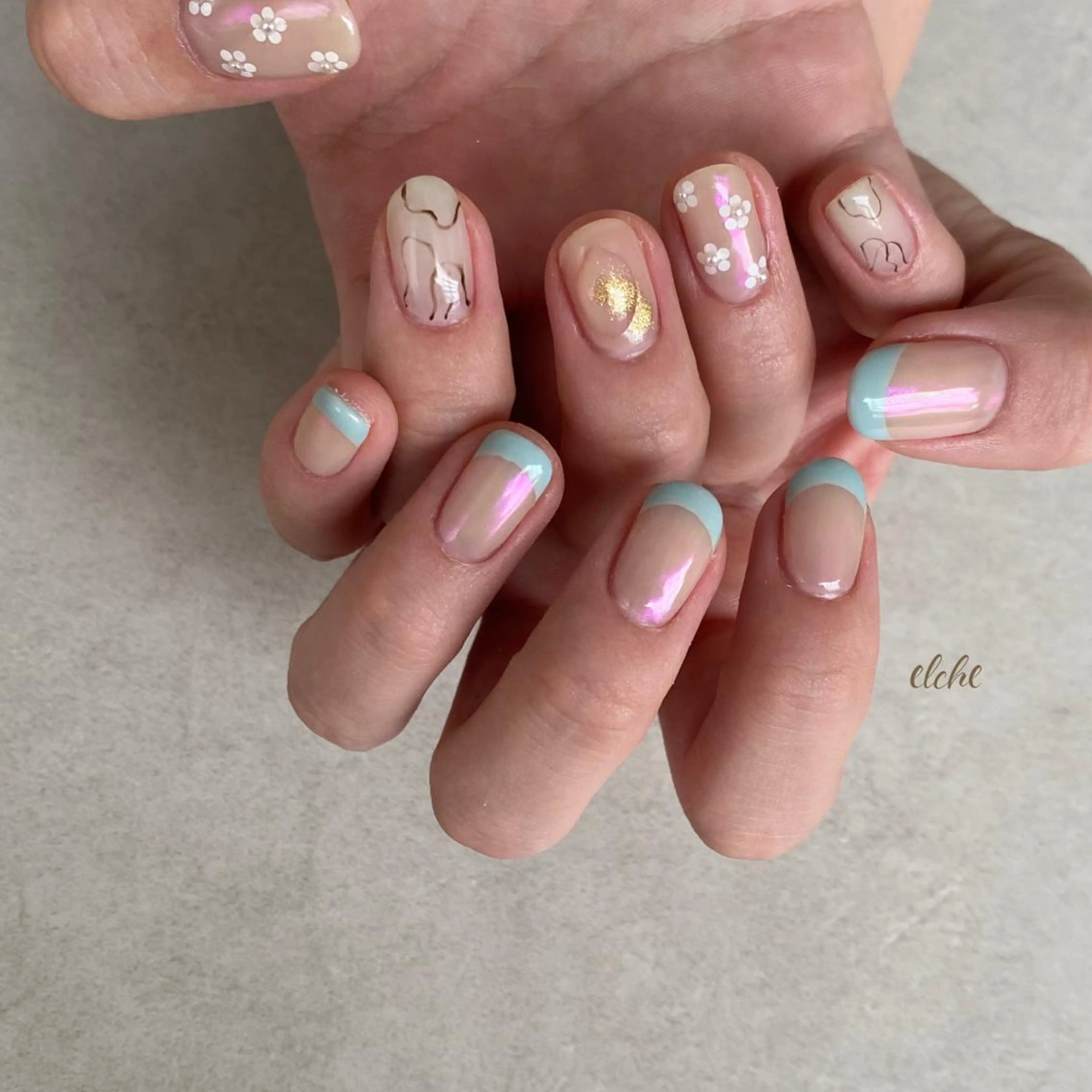 ネイル Rio 𓍼のネイルデザイン