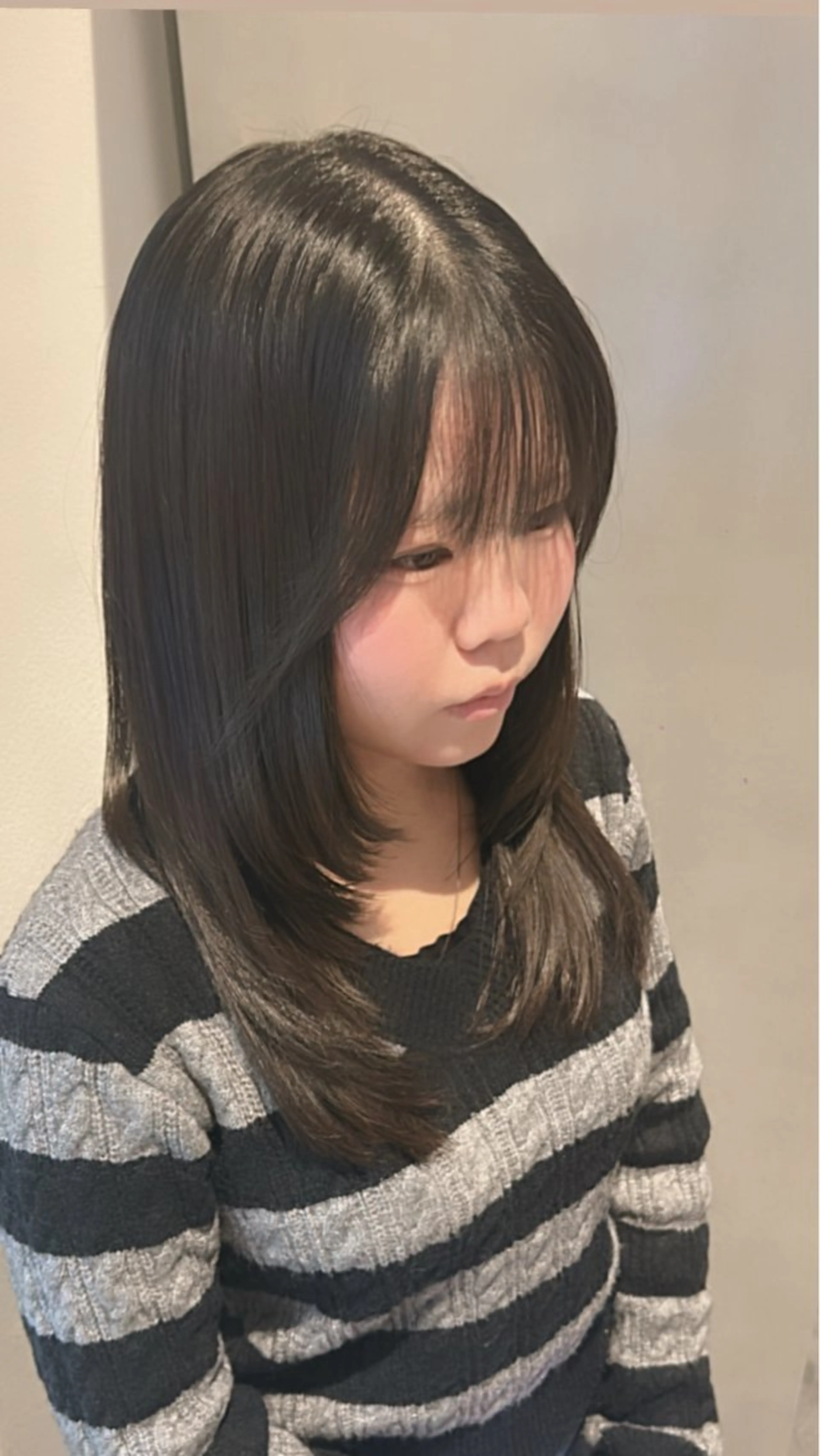 ミディアム レイヤーカット Lafith  hair flamme所属・哲平／ショート／メ ンズ／ボブ／艶髪✨のヘアスタイル