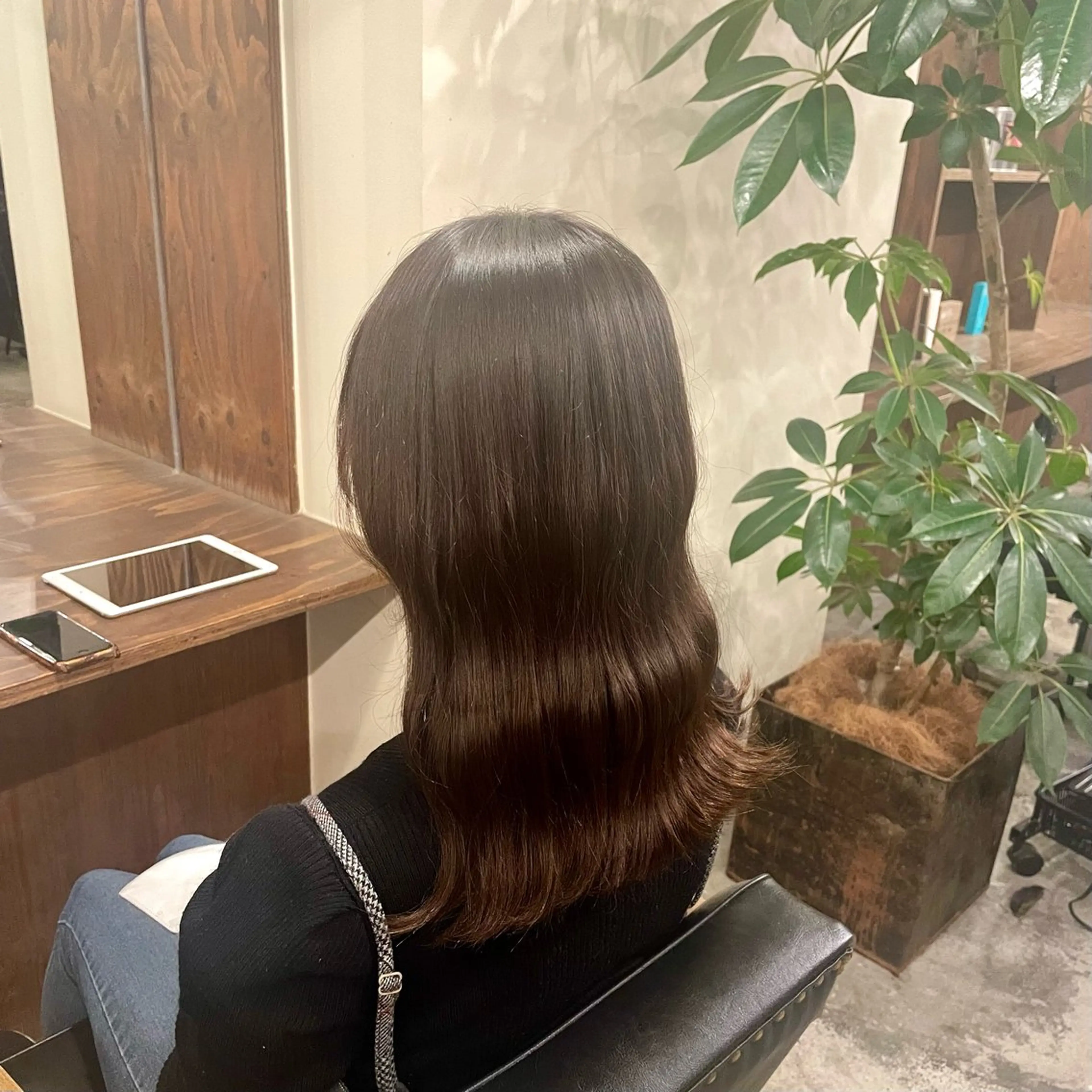 セミロング カラー カット ヘアカラー トリートメント theBRIDGE/ 神谷ゆうなのヘアスタイル