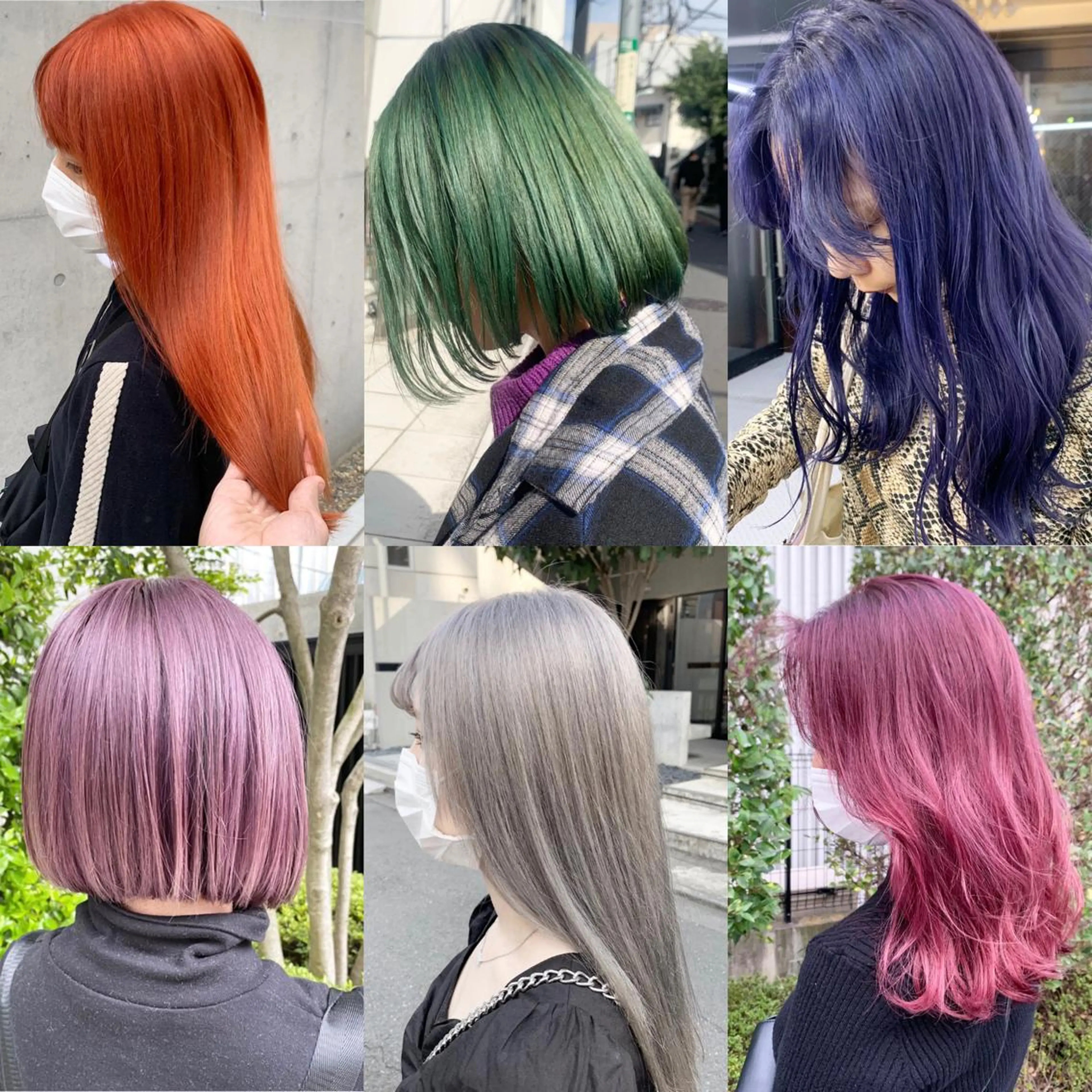 ロング カラー ヘアアレンジ ヘアカラー トリートメント ヘッドスパ ヘアセット ハイトーン/美髪矯正 🍃大江拓実のヘアスタイル