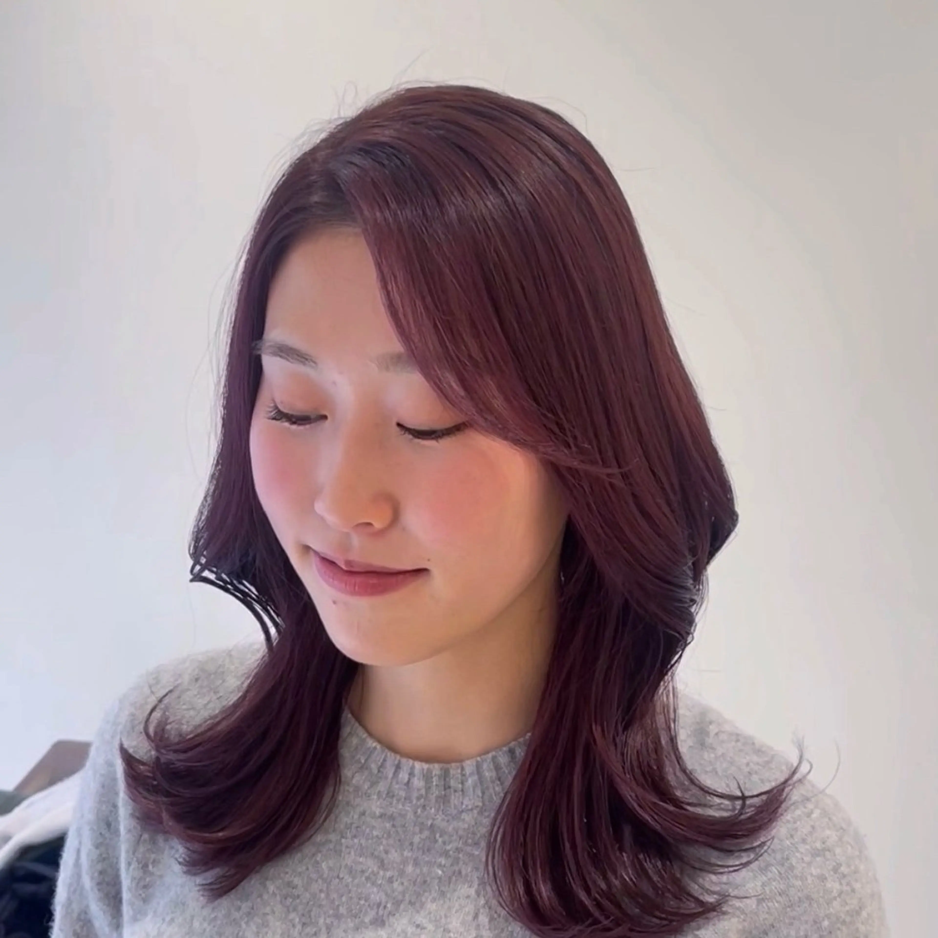 ロング カラー ケアカラー 髪質改善 韓国風ヘア 💖大人韓国ヘア💖 韓国艶カラー【銀座】のヘアスタイル