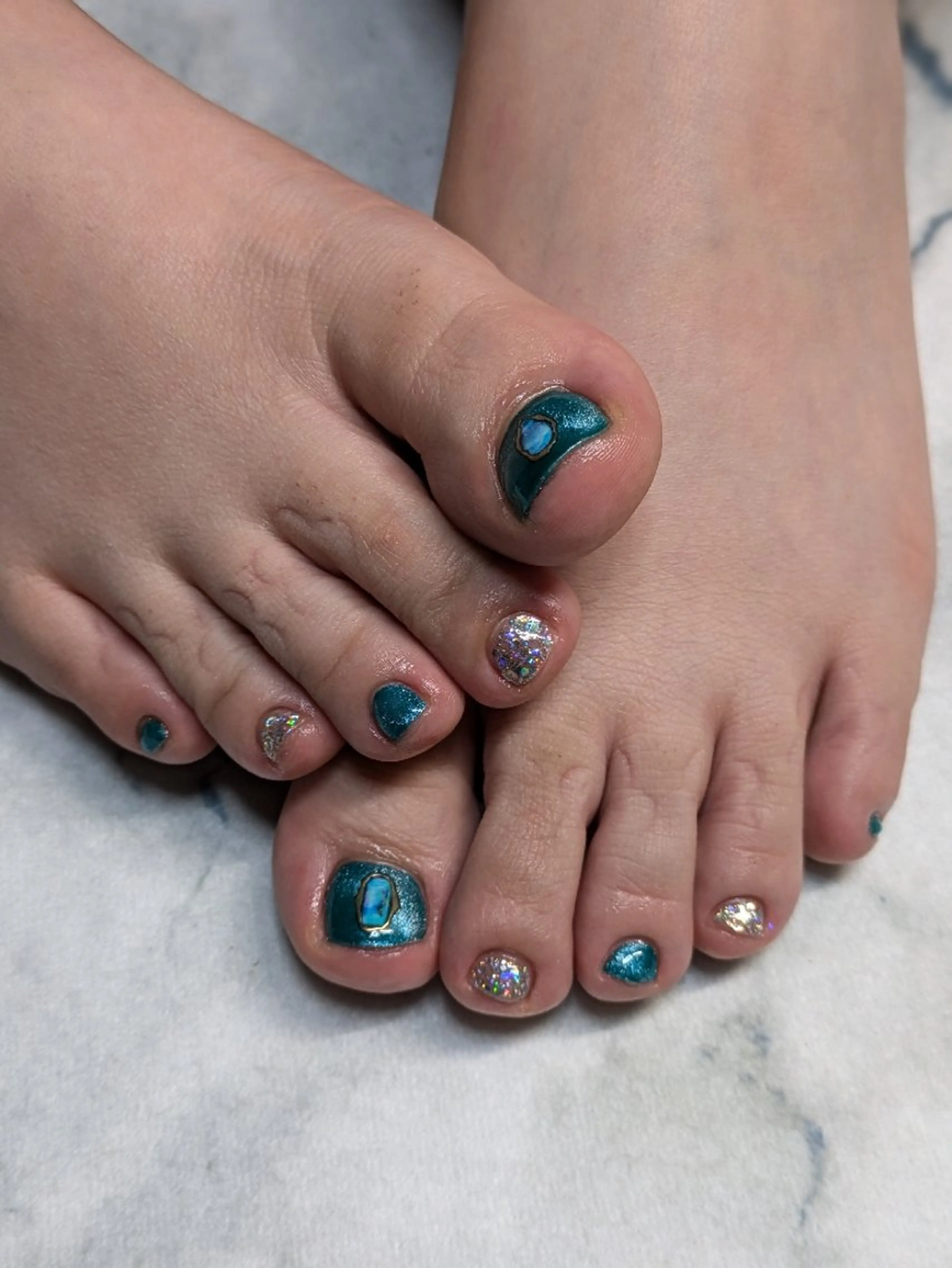 ネイル フットネイル 三谷 さやかのネイルデザイン