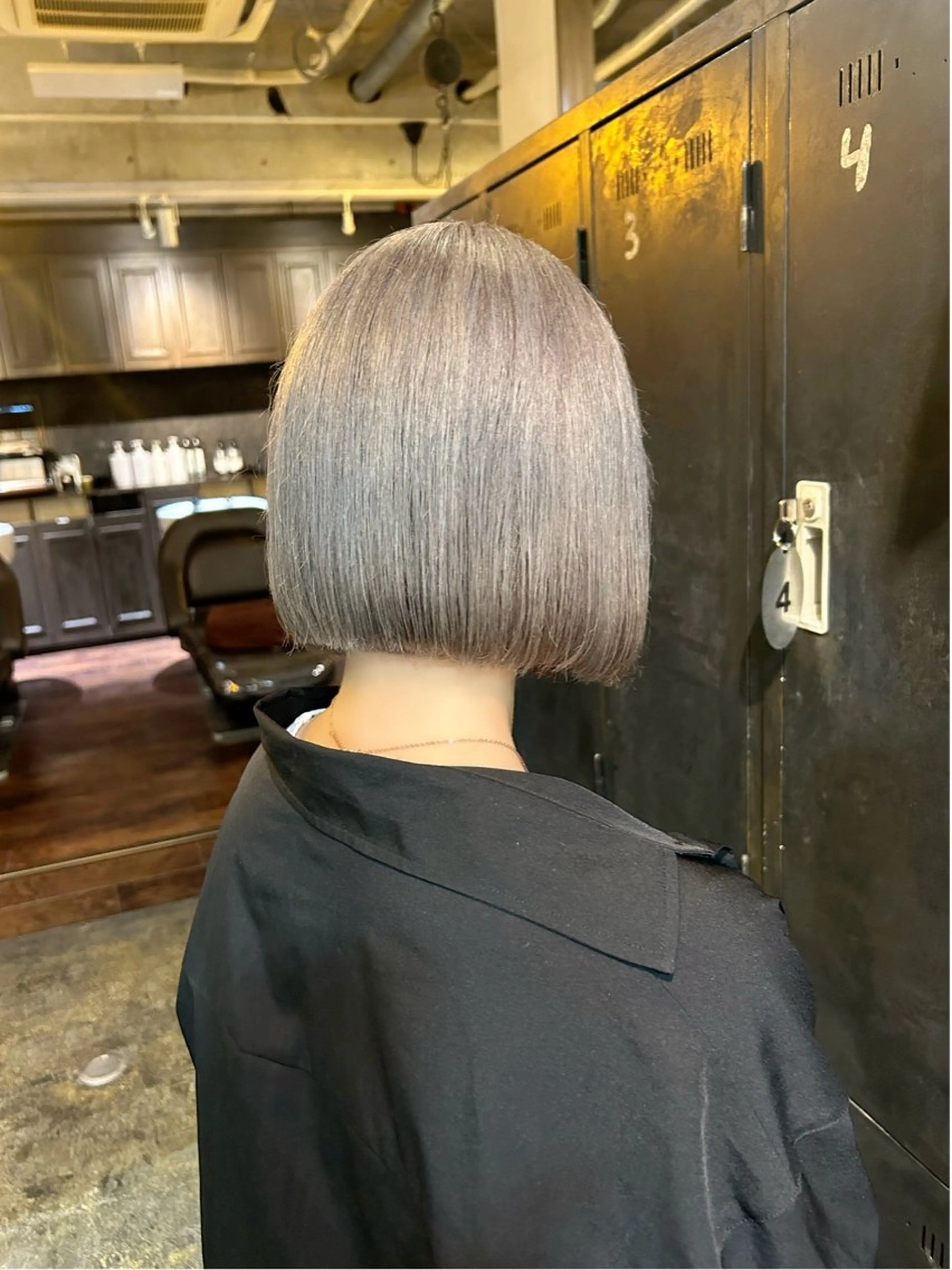 ミディアム ヘアカラー L STUDIO所属・ハイトーン/ブリーチ 🧁soraのヘアスタイル