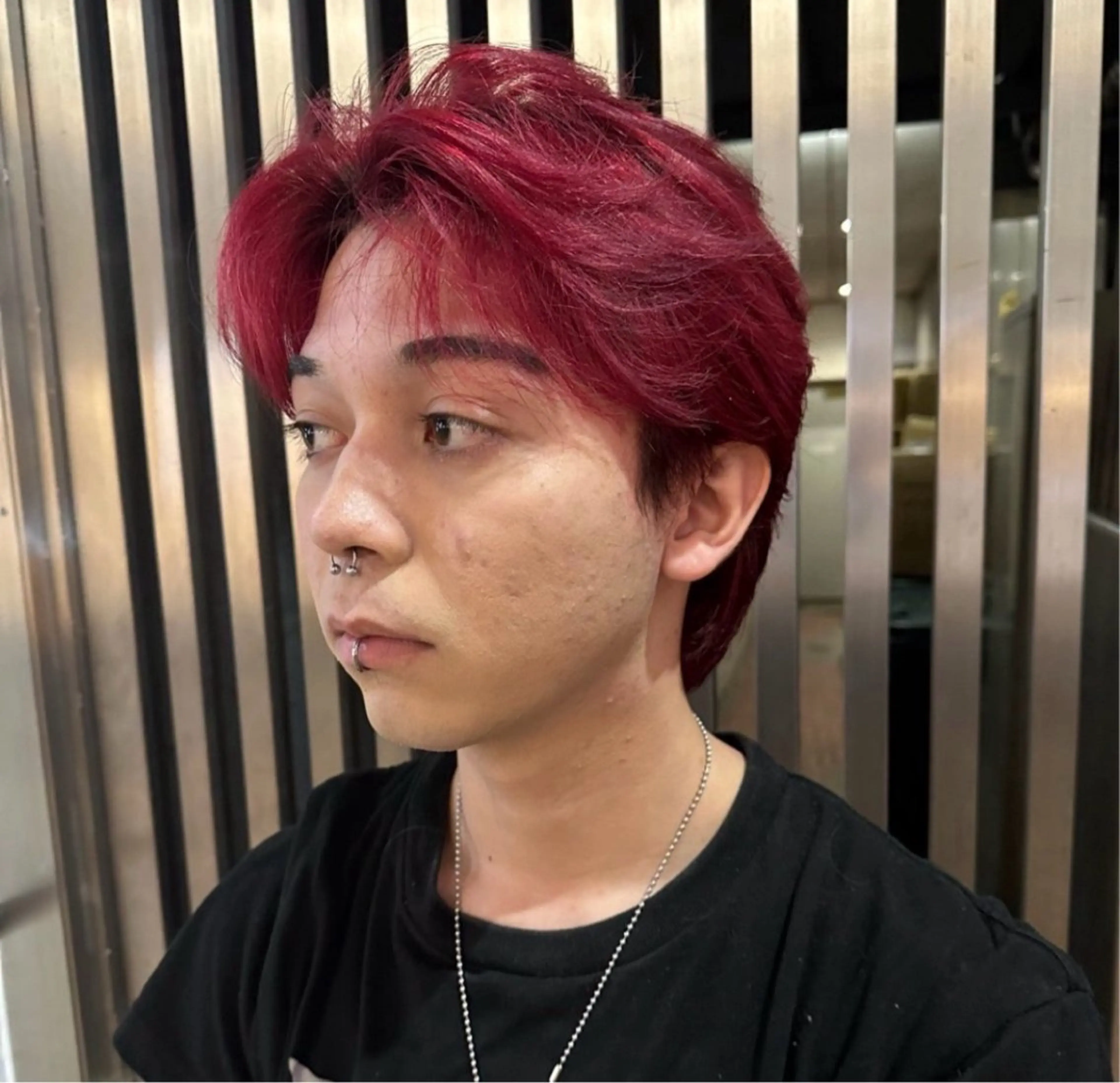 カラー メンズ カット ヘアカラー ハイトーン/パーマ/ メンズ / 櫻本🌐のヘアスタイル