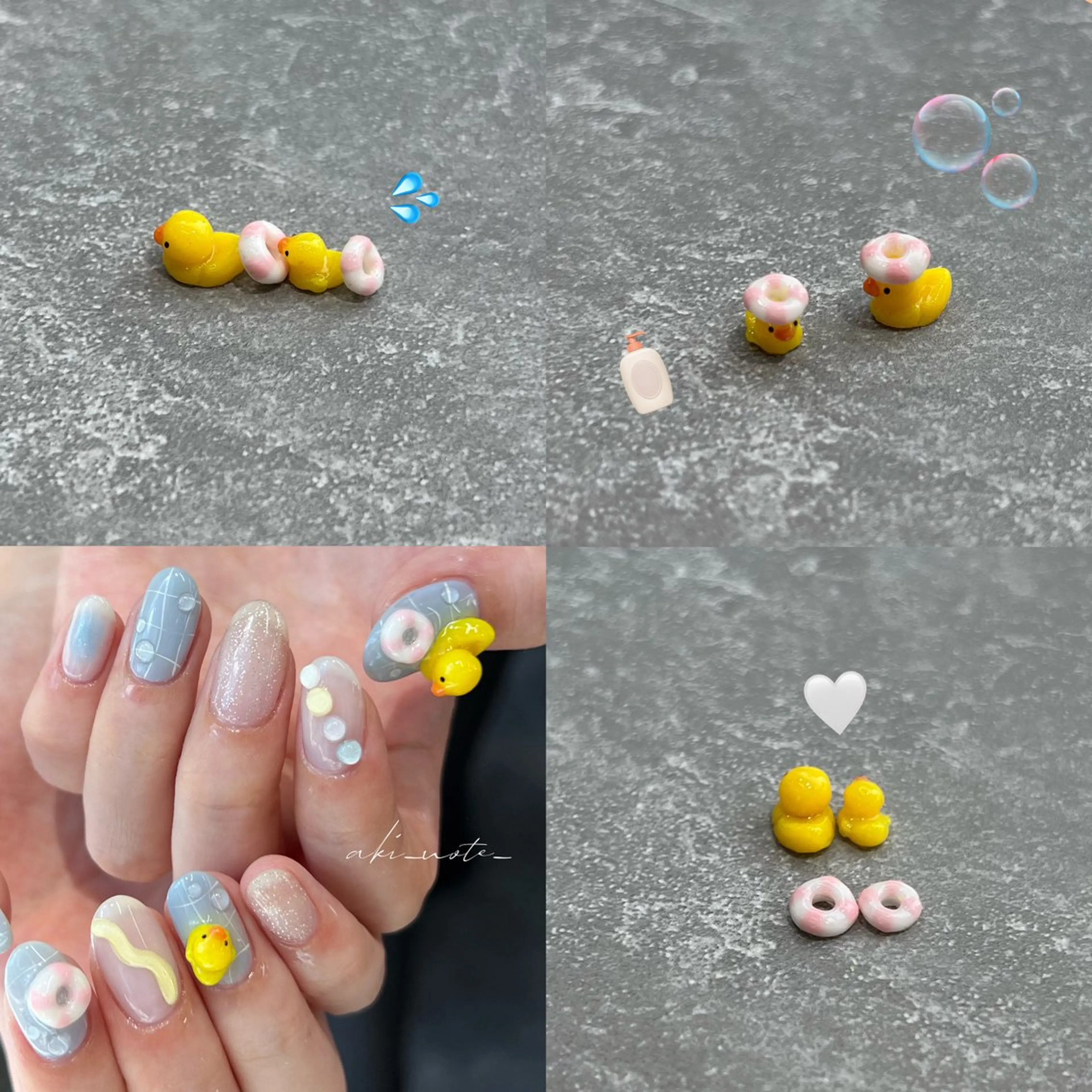 ネイル 水色 夏ネイル ハンドネイル フットネイル GRANDE大須 栄/店長 aki🌙のネイルデザイン