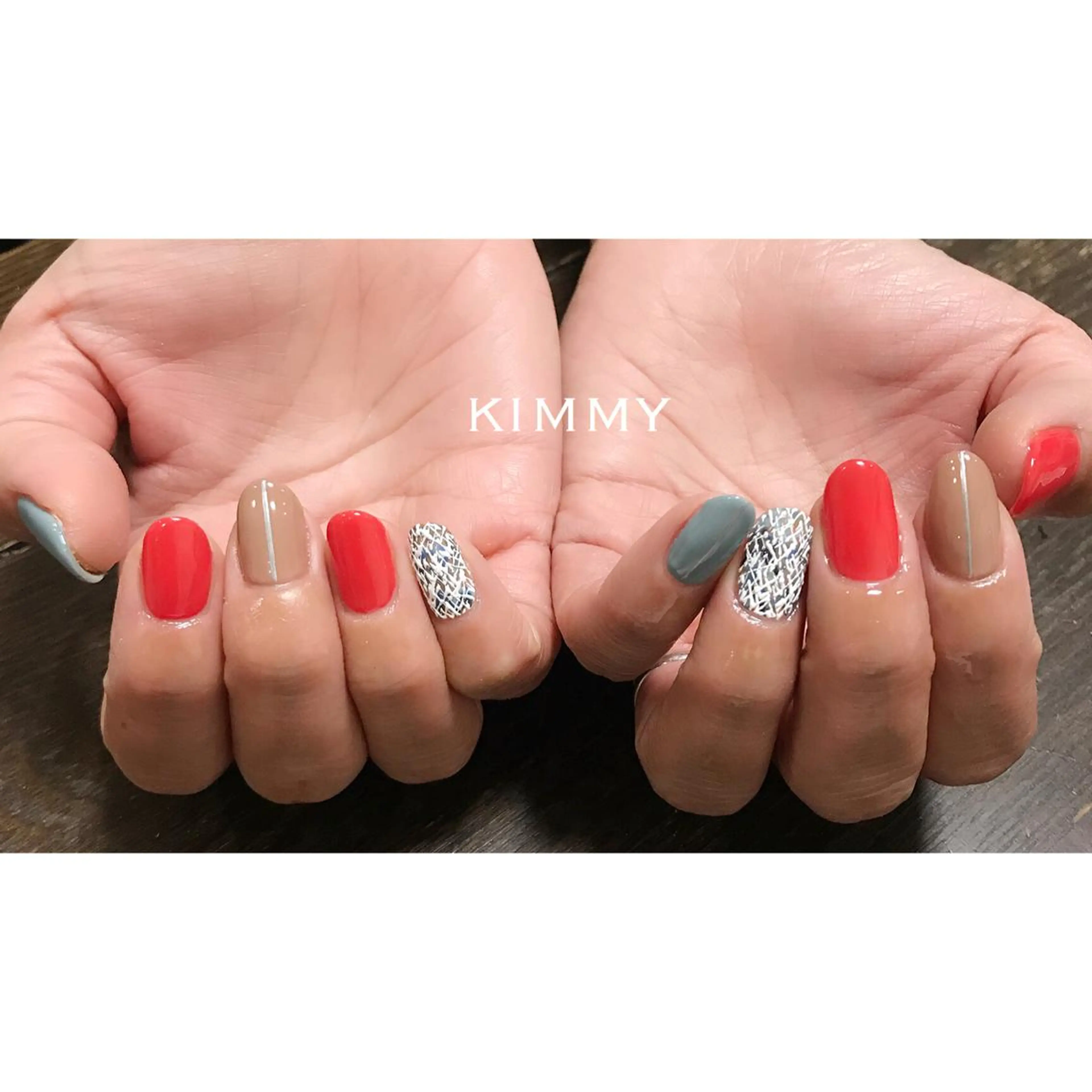 ネイル ハンドネイル kimmy nailsのネイルデザイン