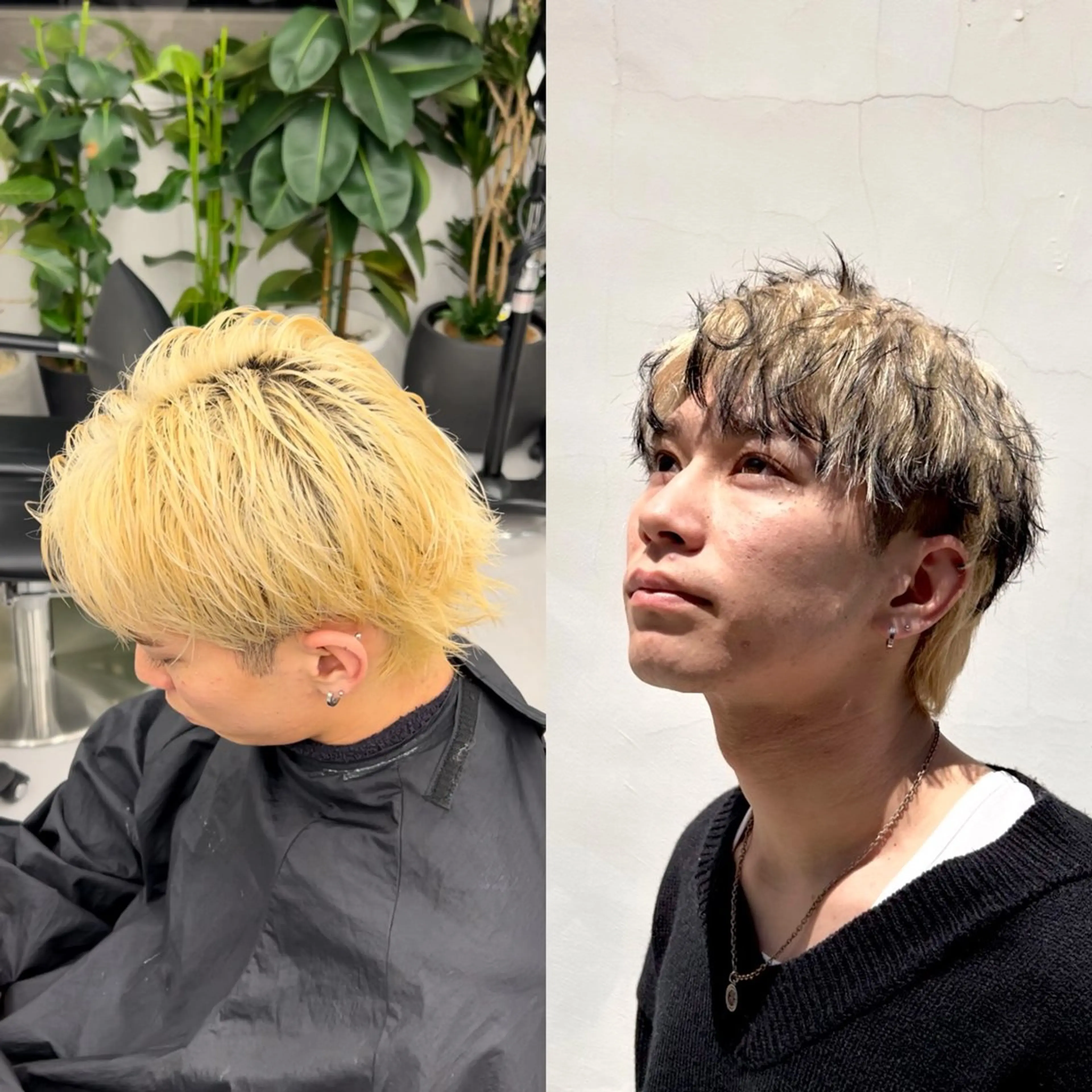 ショート カラー メンズ メンズバレイヤージュ 🔥メンズカット🔥のヘアスタイル