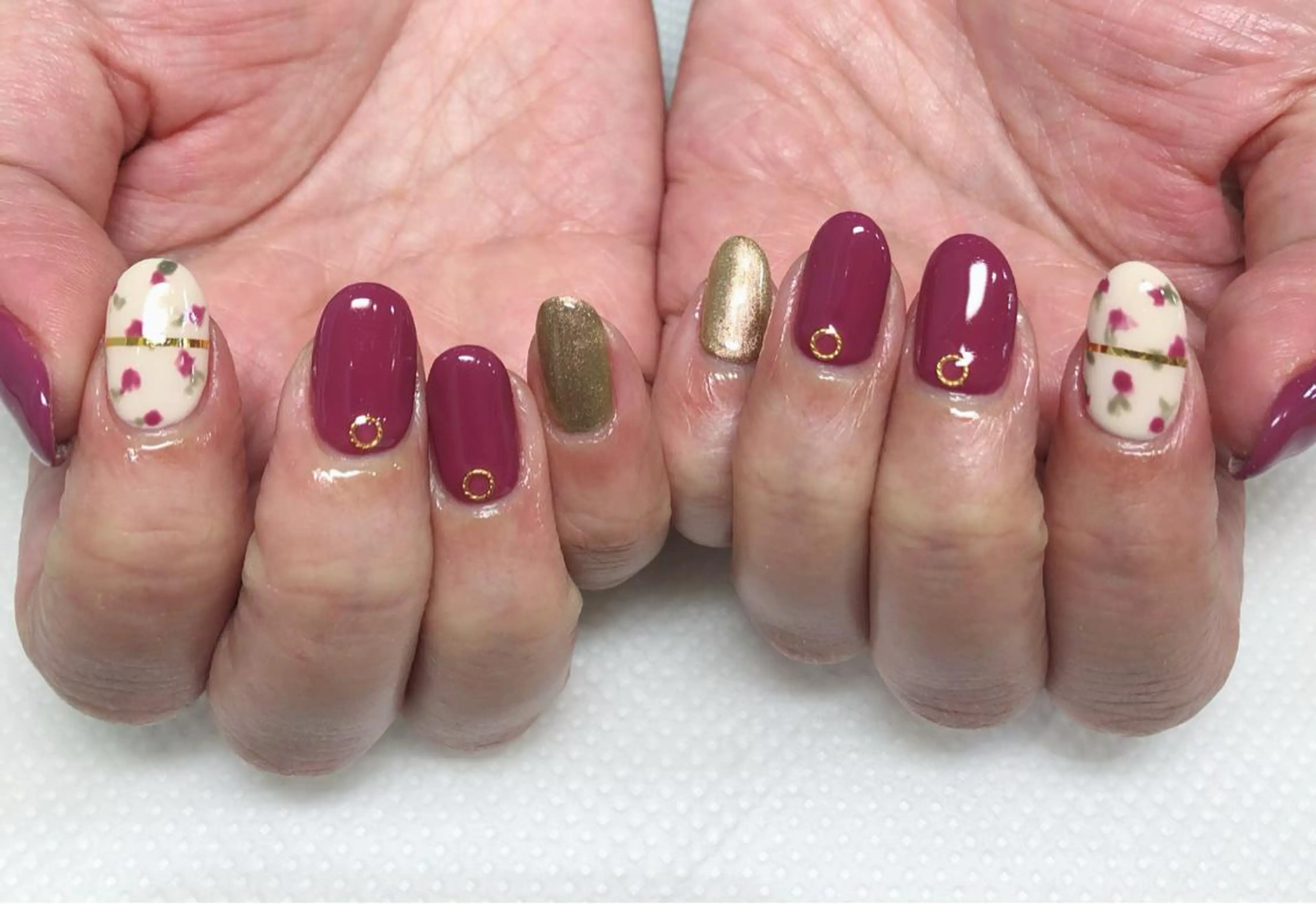 ネイル ハンドネイル Ebina Ryoのネイルデザイン