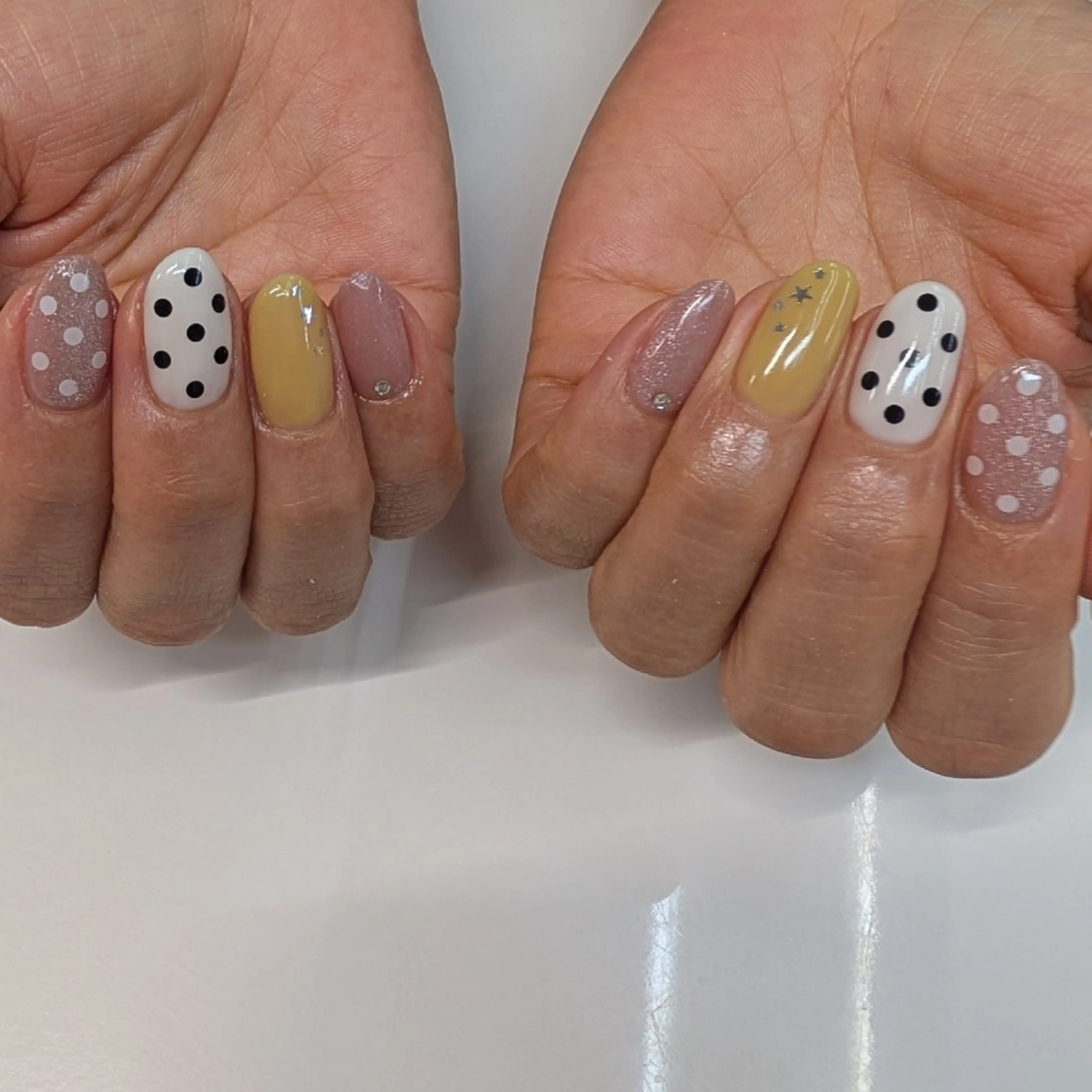 ネイル ハンドネイル ネイルサロン Amie　〜アミ〜所属・ᑎᗩIᒪ｜ᗰIᗰI｜ _५✍️Satou.のネイルデザイン