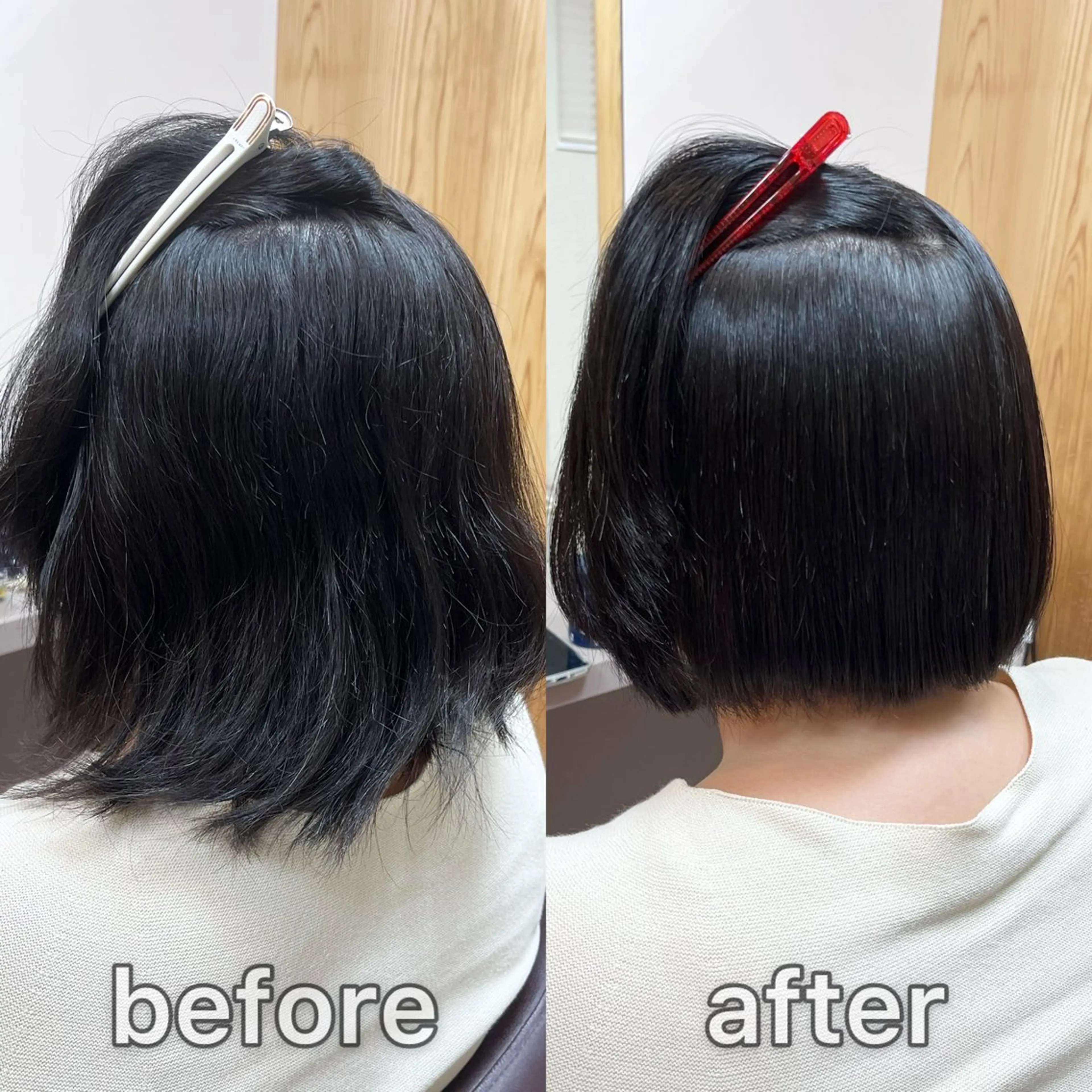 ショート パーマ 縮毛矯正 縮毛矯正 トリートメント KIZU 髪質改善 オカルト怪談のヘアスタイル