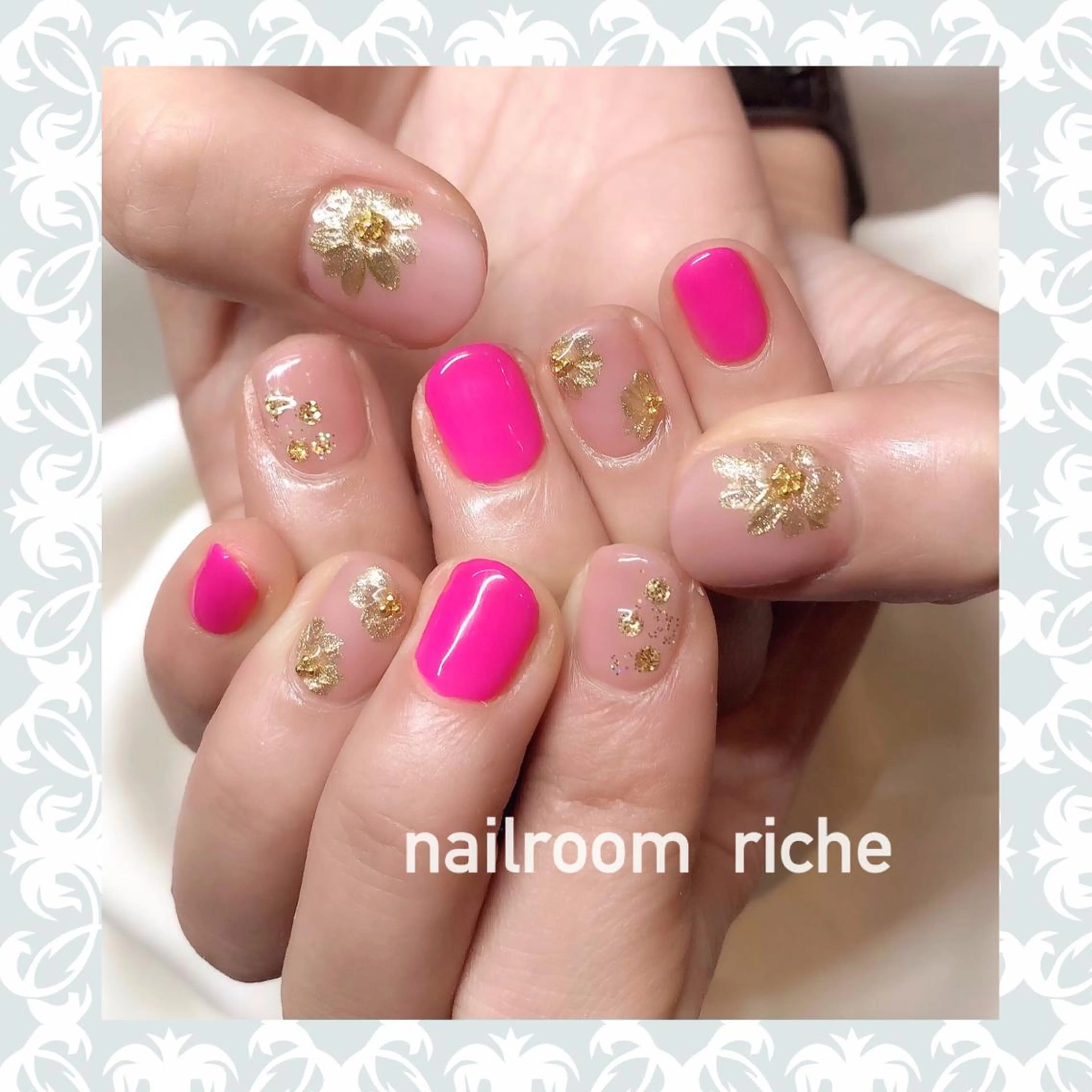 ネイル ハンドネイル nailroom richeのネイルデザイン