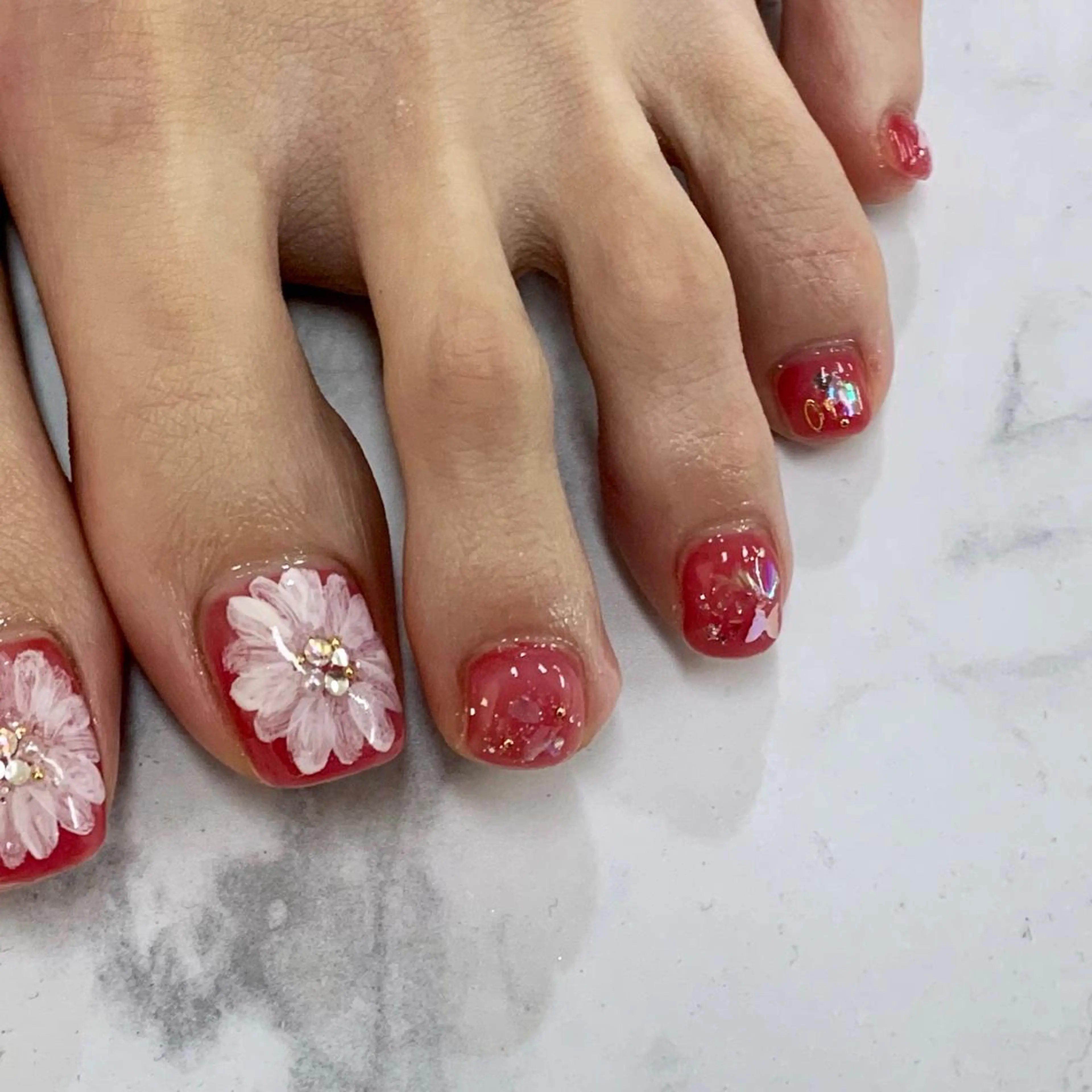 ネイル フットネイル アトリエ　ミモザ所属・いまむら あかりのネイルデザイン