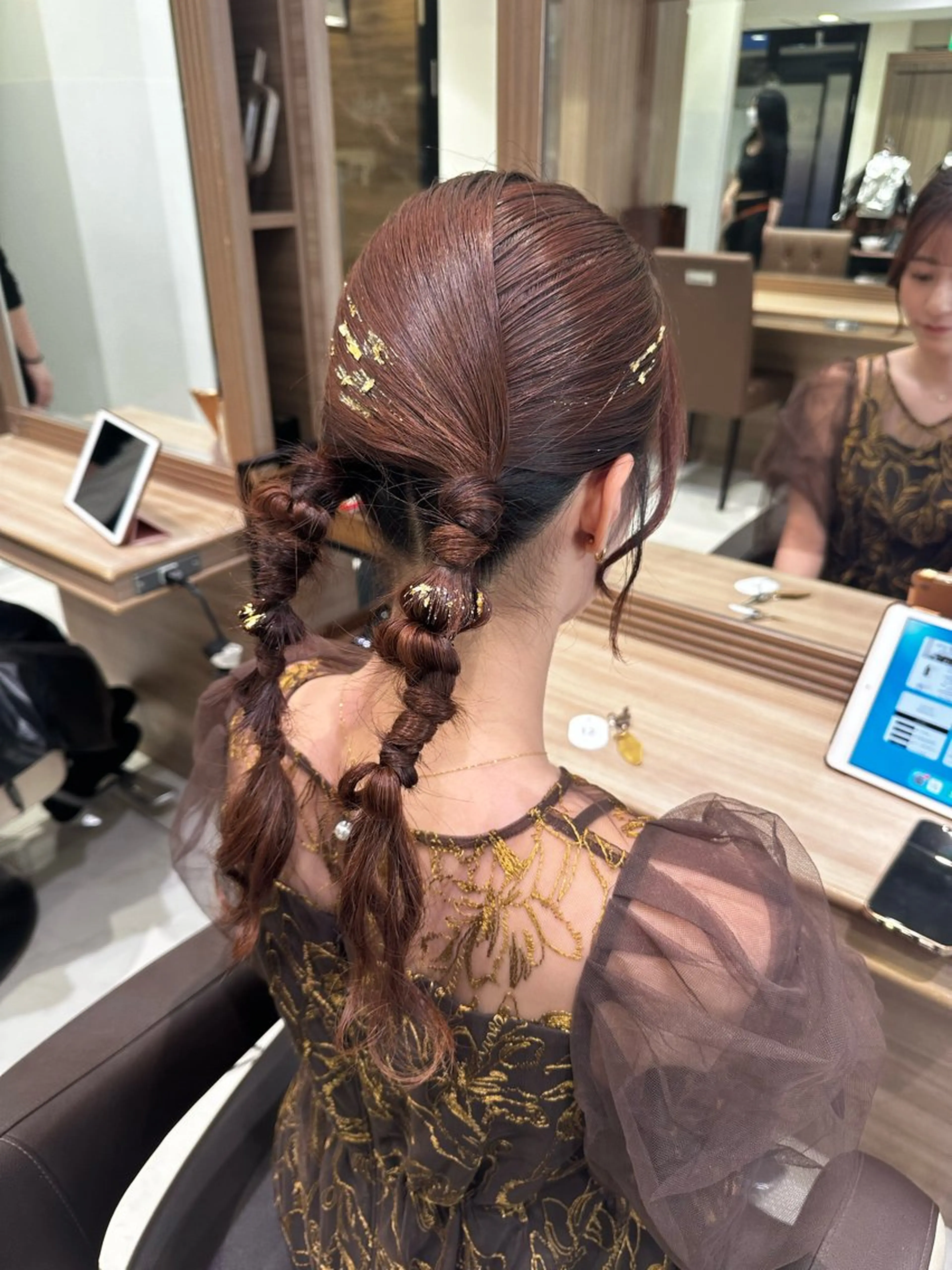 セミロング ヘアアレンジ ヘアセット メンズ特化/ パーマChihoのヘアスタイル