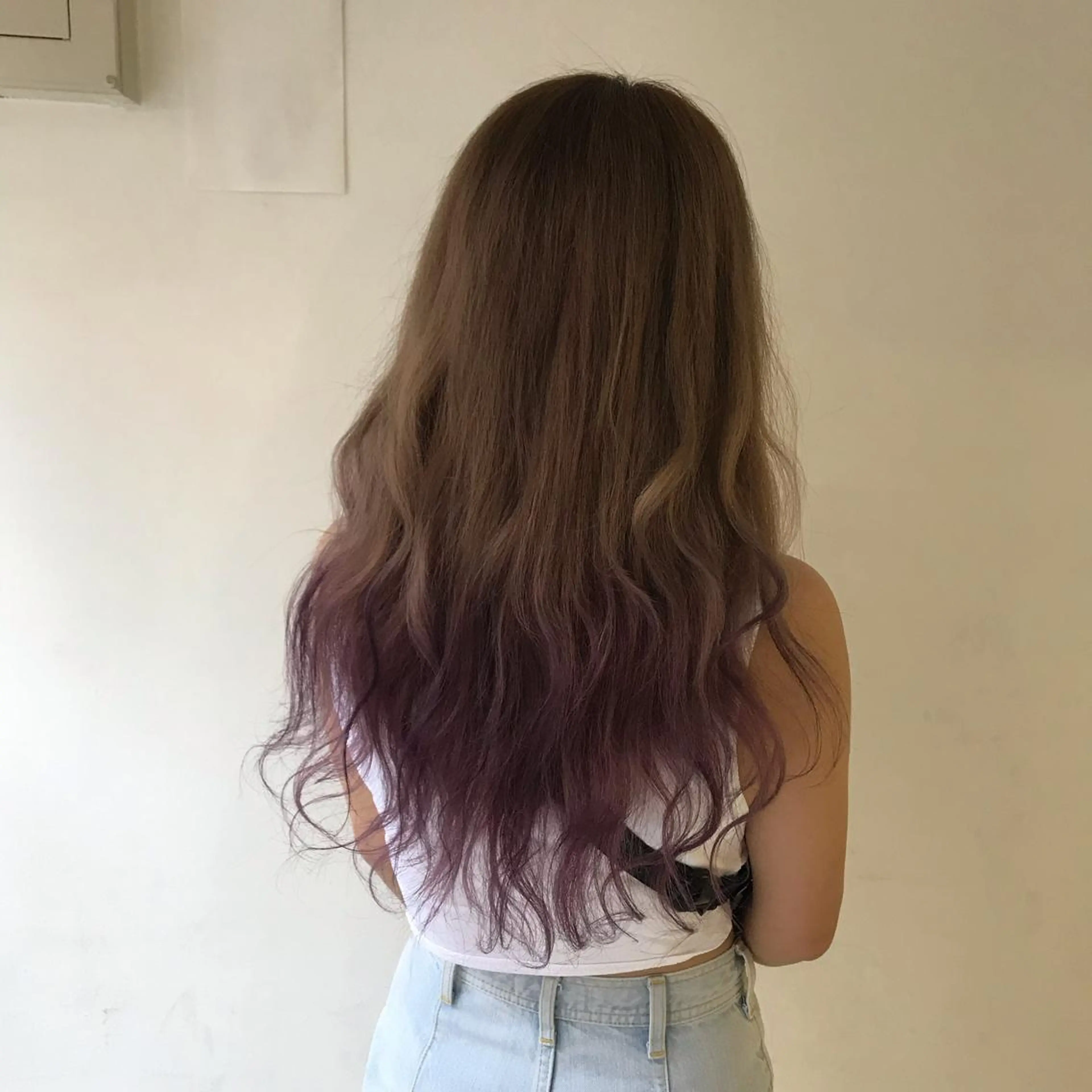 ロング カラー パープルカラー バイオレットカラー ていねい技術No.1 🌈諏訪 健太のヘアスタイル