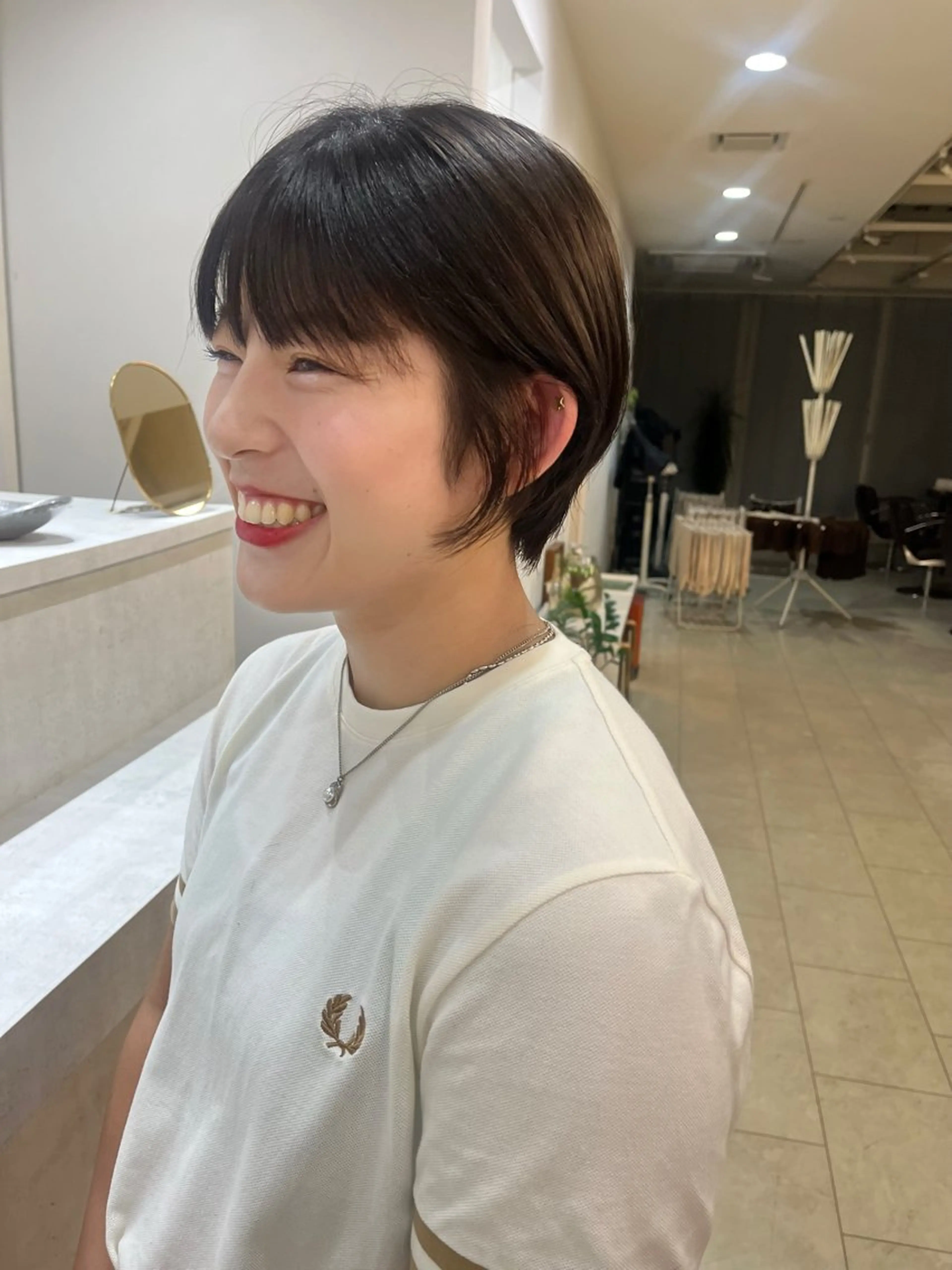 ショート ショートヘア kchiara所属・yura /レイヤーカットのヘアスタイル