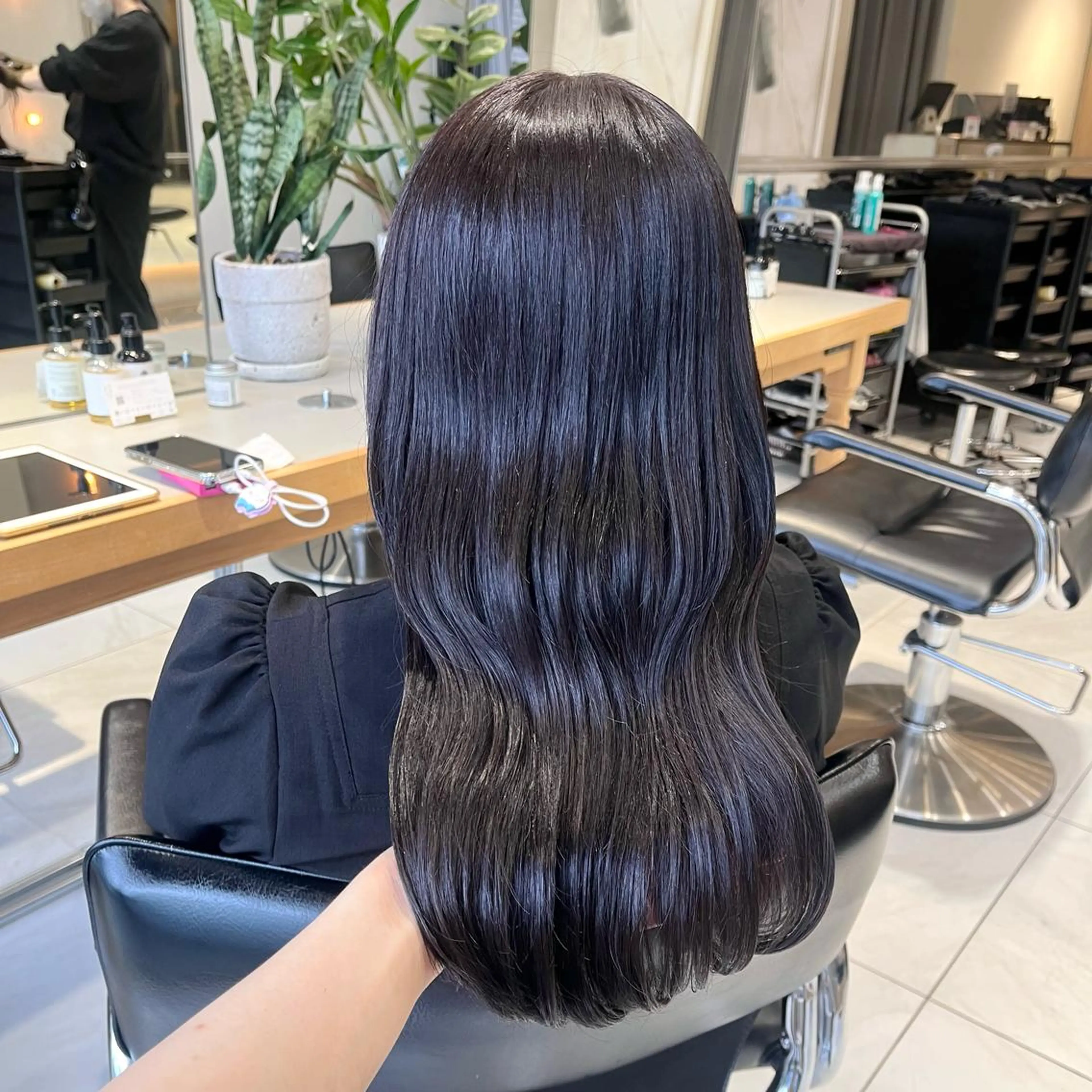 ロング カラー ヘアカラー トリートメント ヘッドスパ ヘアセット 🎀艶モテカラー🎀 彩季のヘアスタイル