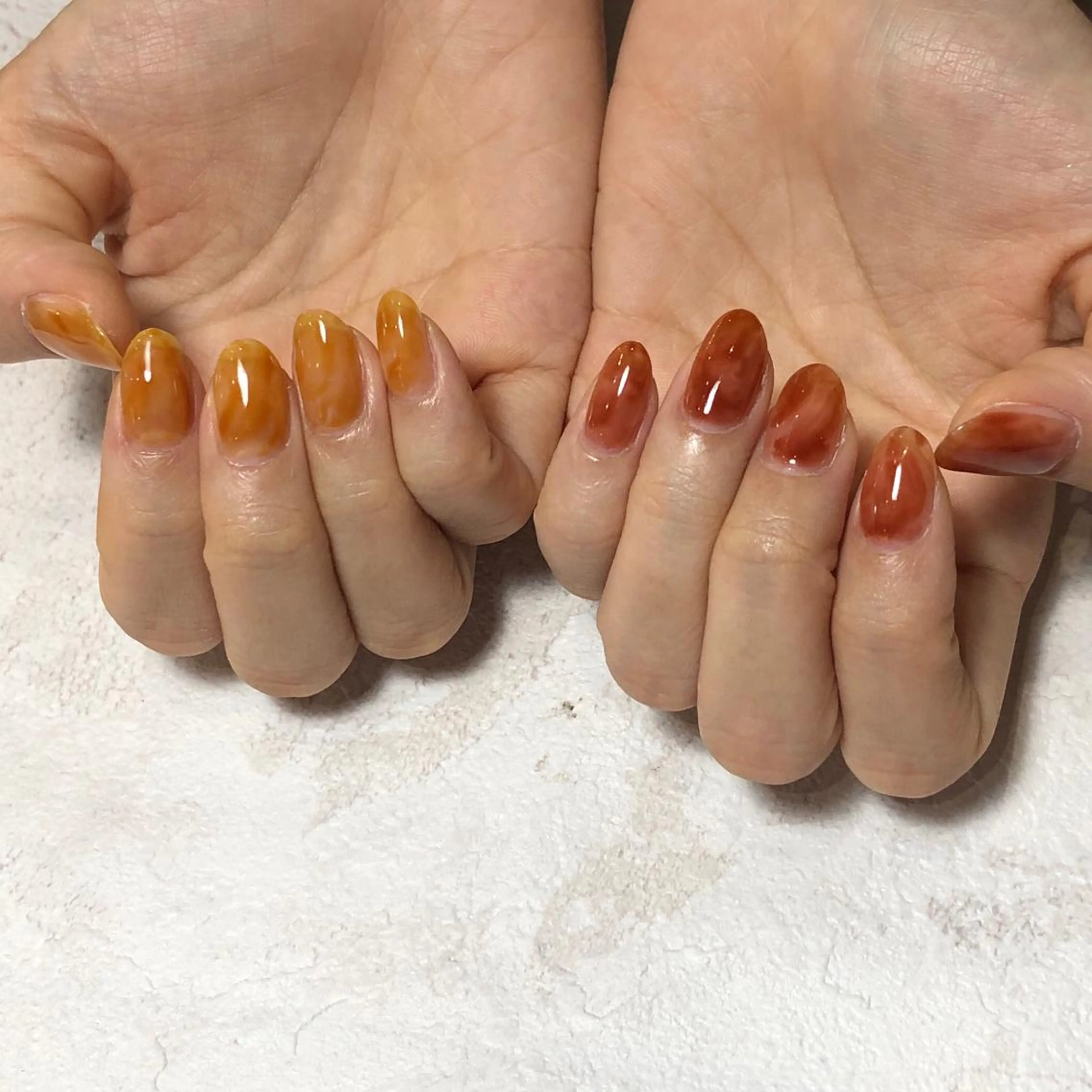 ネイル ニュアンスネイル ワンカラーネイル ハンドネイル .Etel atelier.のネイルデザイン