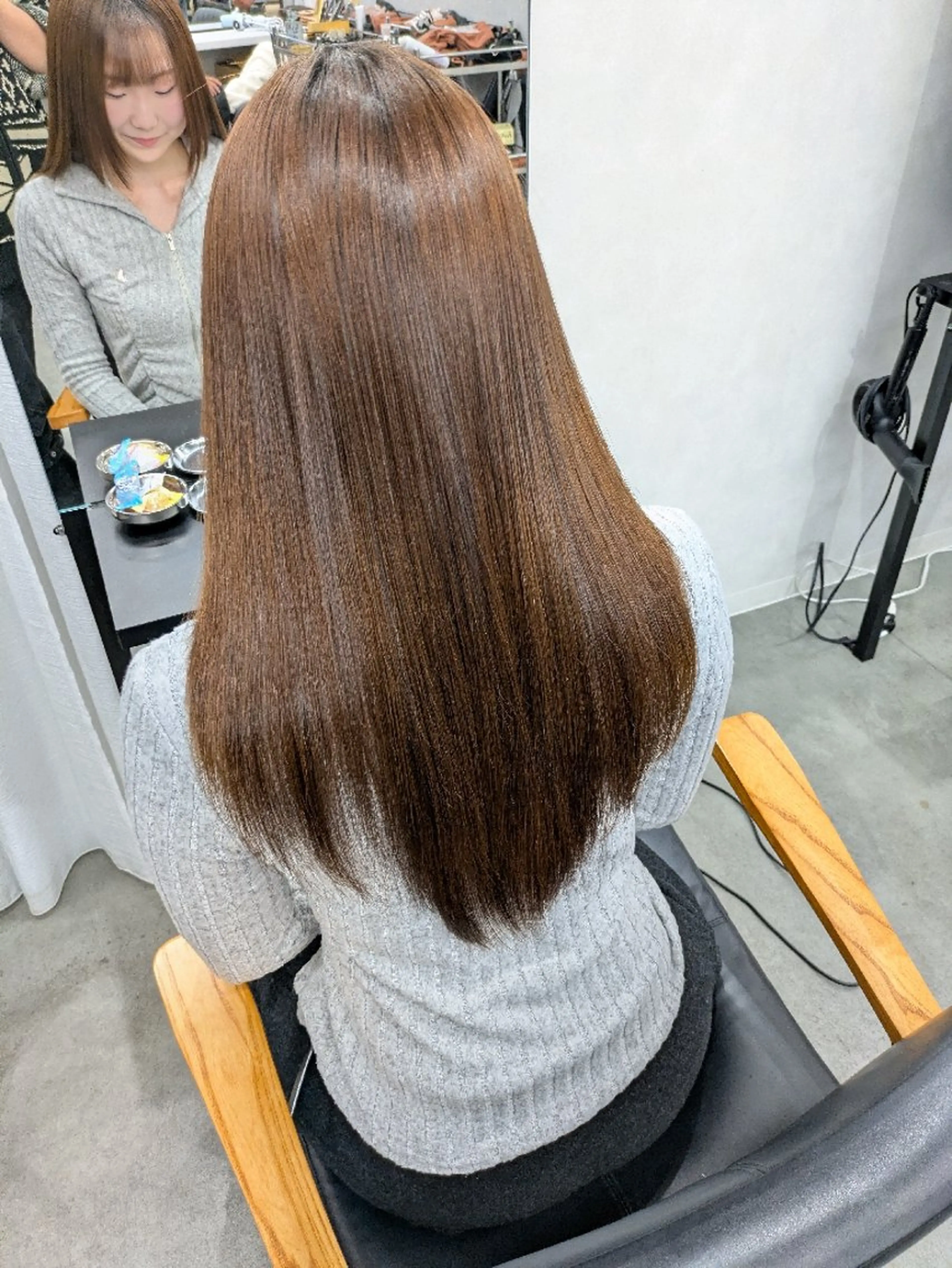 縮毛矯正＋トリートメントの写真