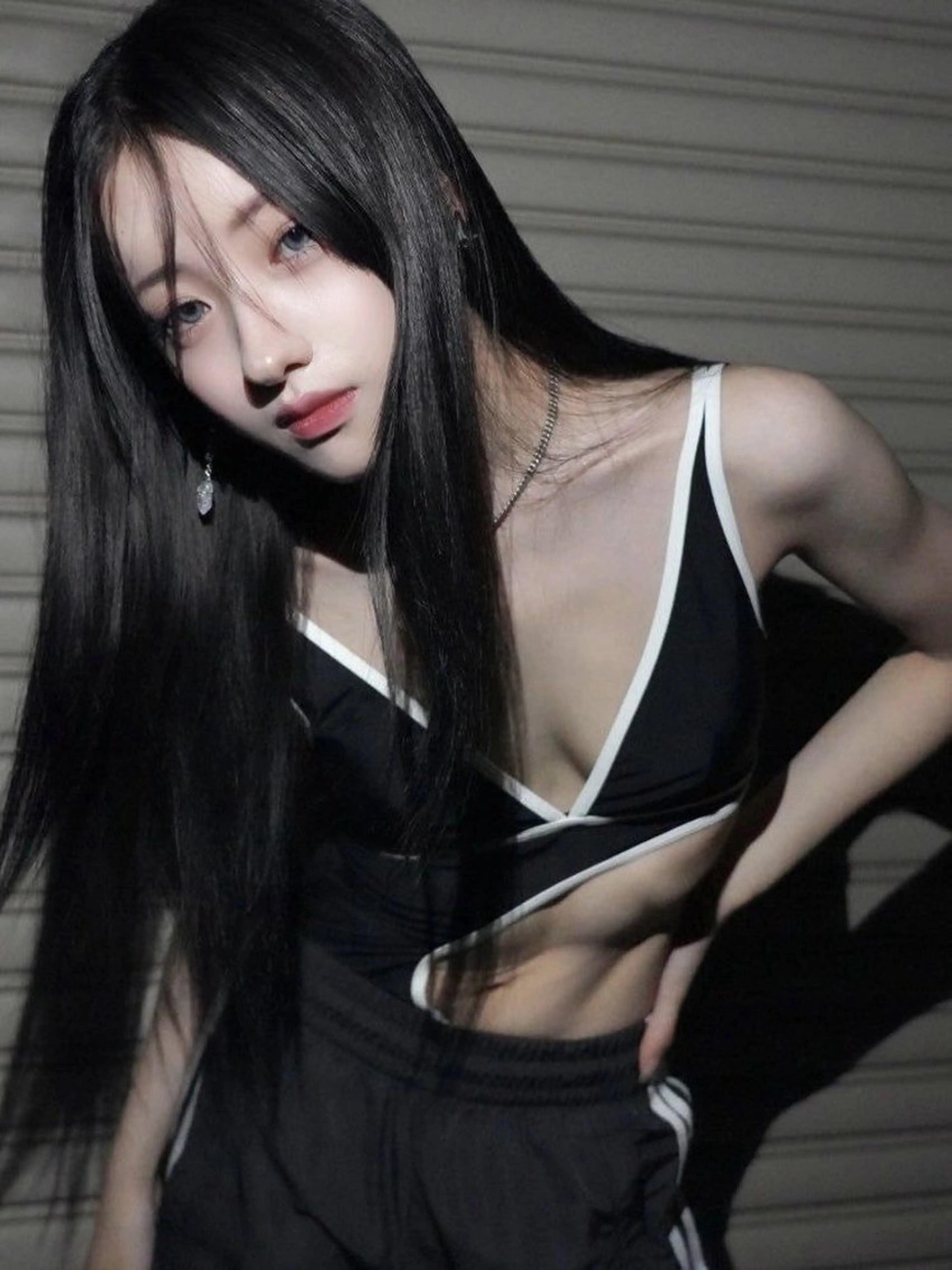 ロング カット トリートメント 海野翔吾🇨🇳 ワンホンレイヤーのヘアスタイル