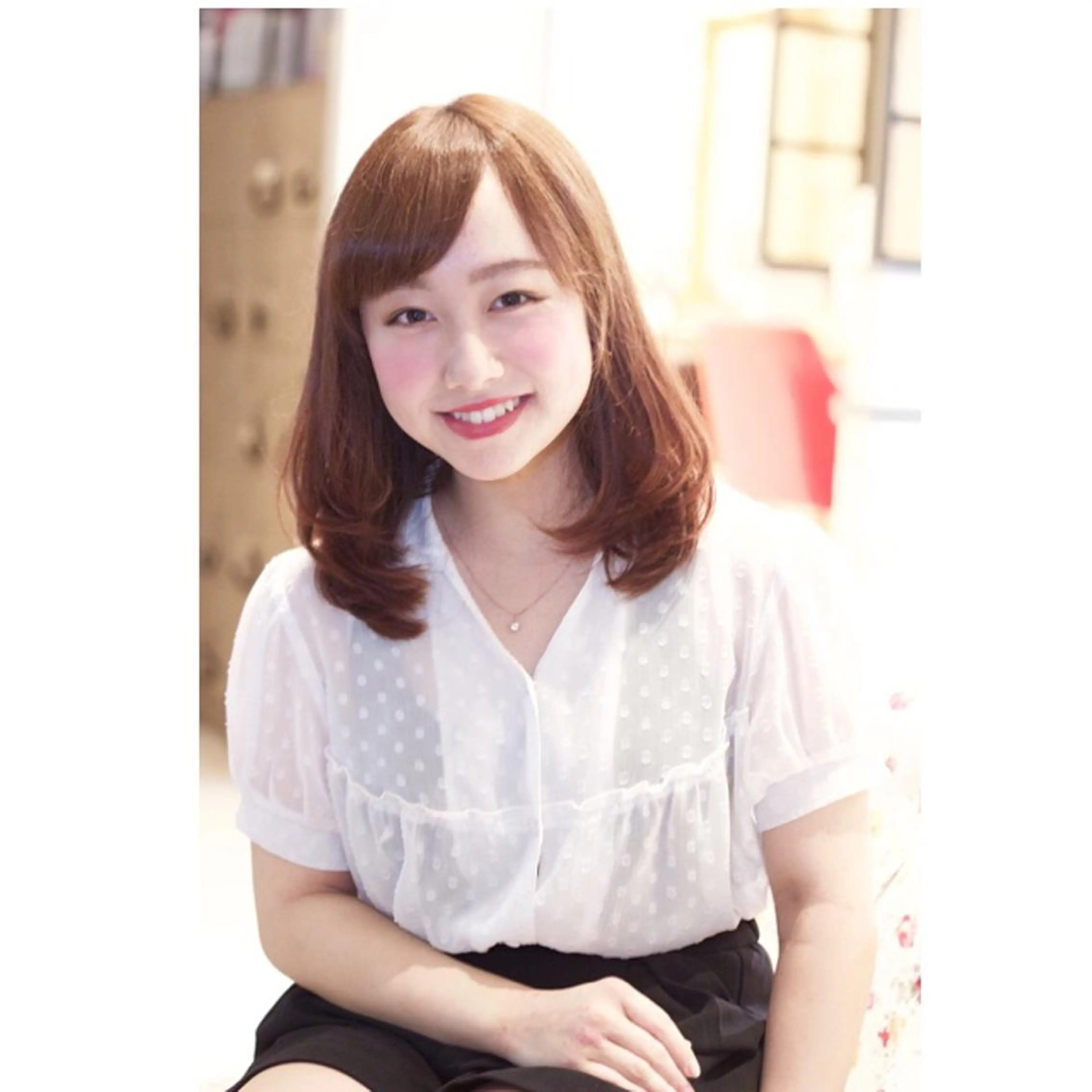 ミディアム NAO ☆のヘアスタイル