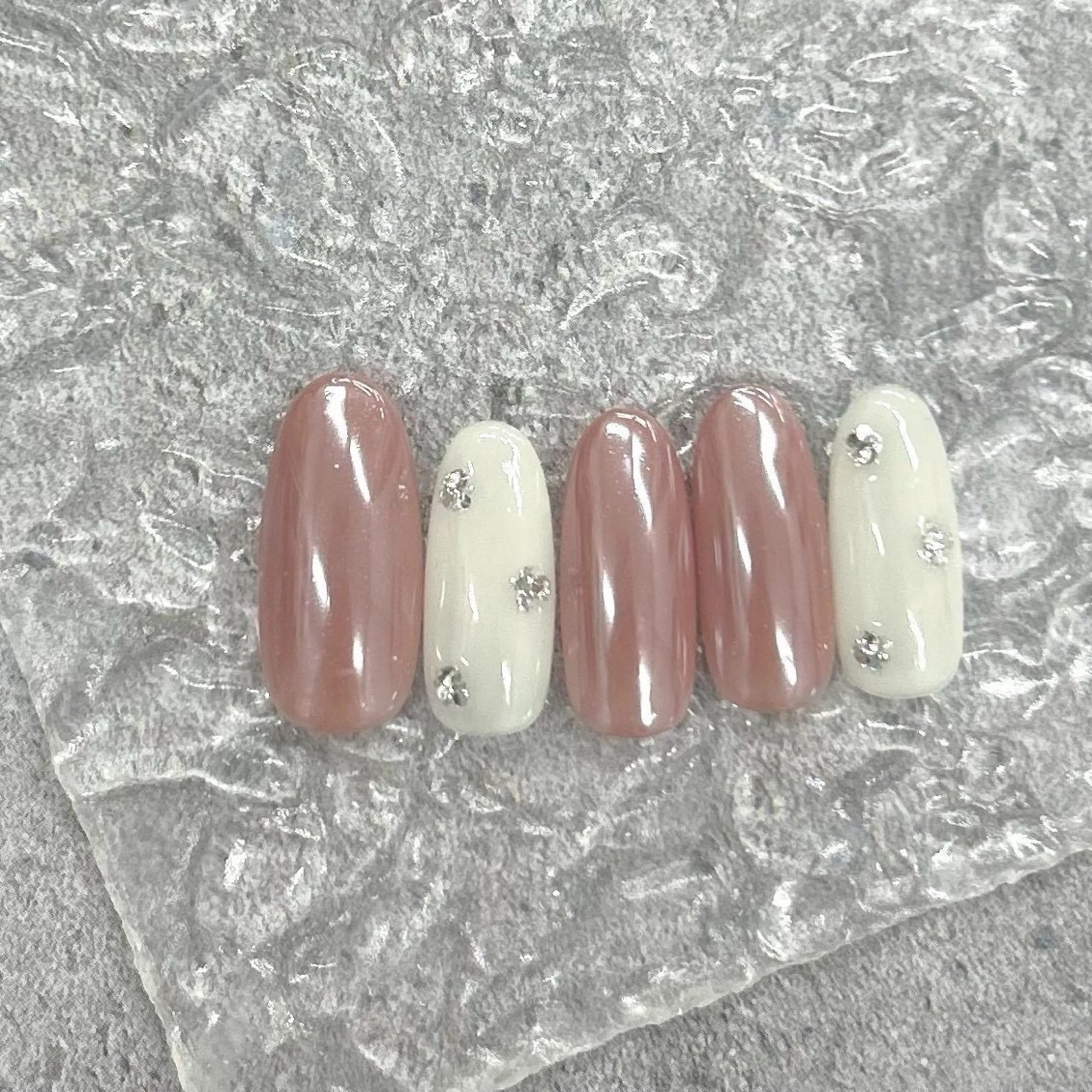 ネイル ⭐︎休業中の練習⭐︎ JNA認定講師髙橋のネイルデザイン