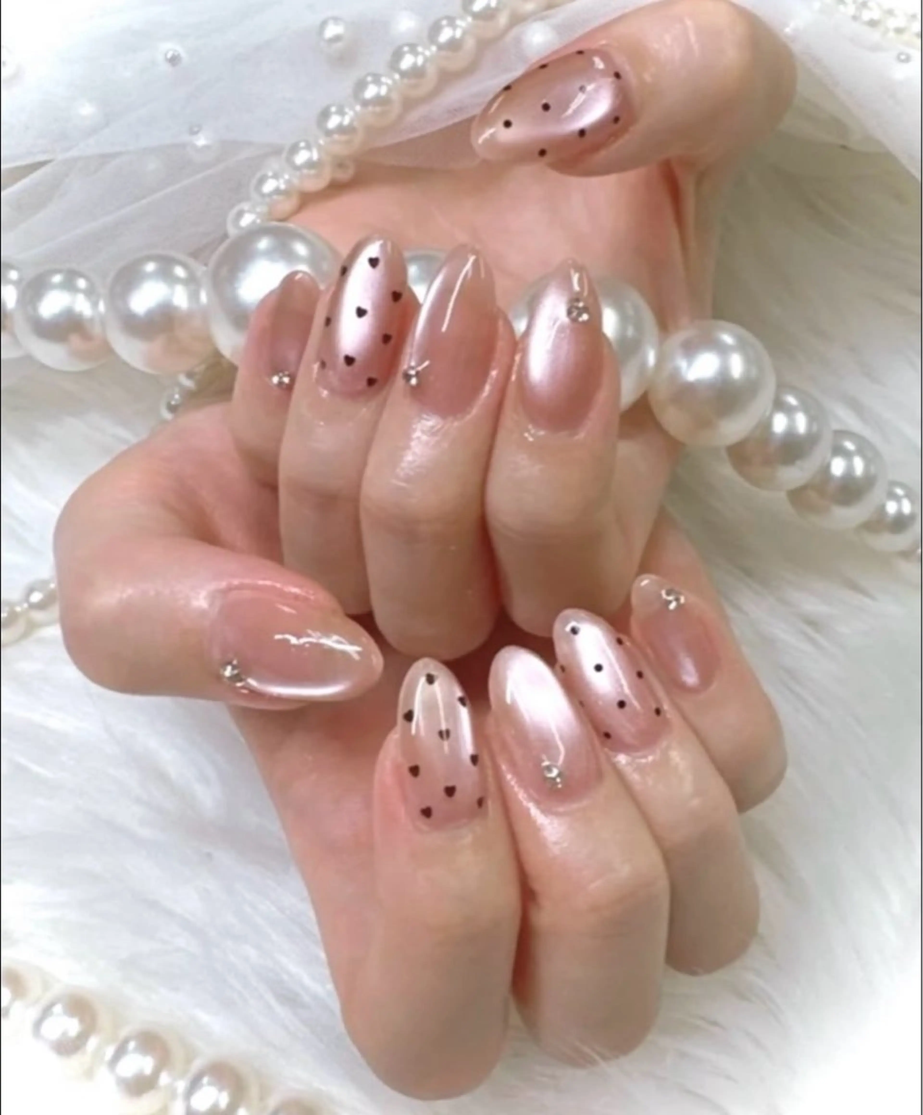 ネイル 持ち込み ハンドネイル Queeens nailのネイルデザイン