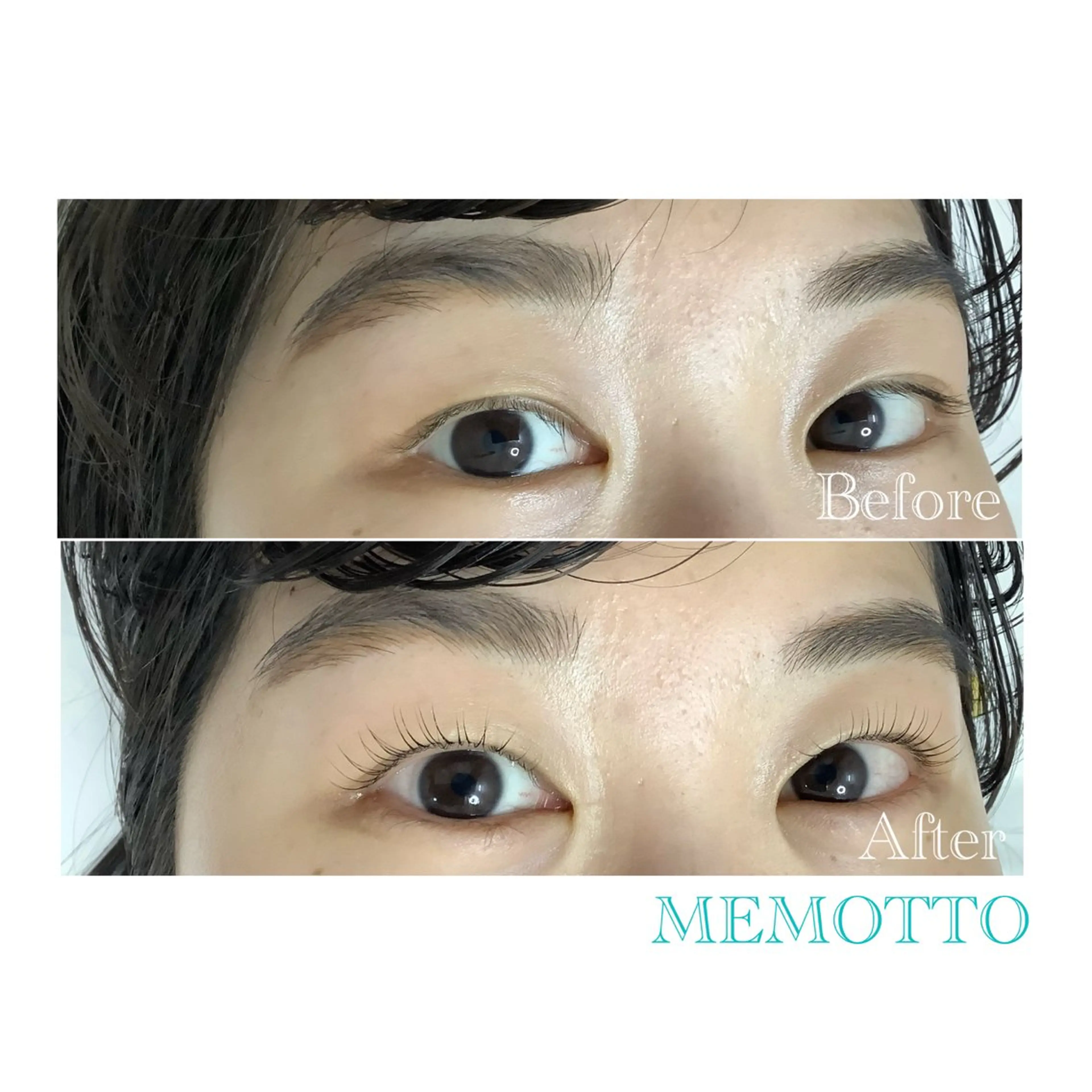 マツエク・マツパ 一重×まつ毛パーマ マツパ MEMOTTO CHIHIROのマツエク・マツパデザイン