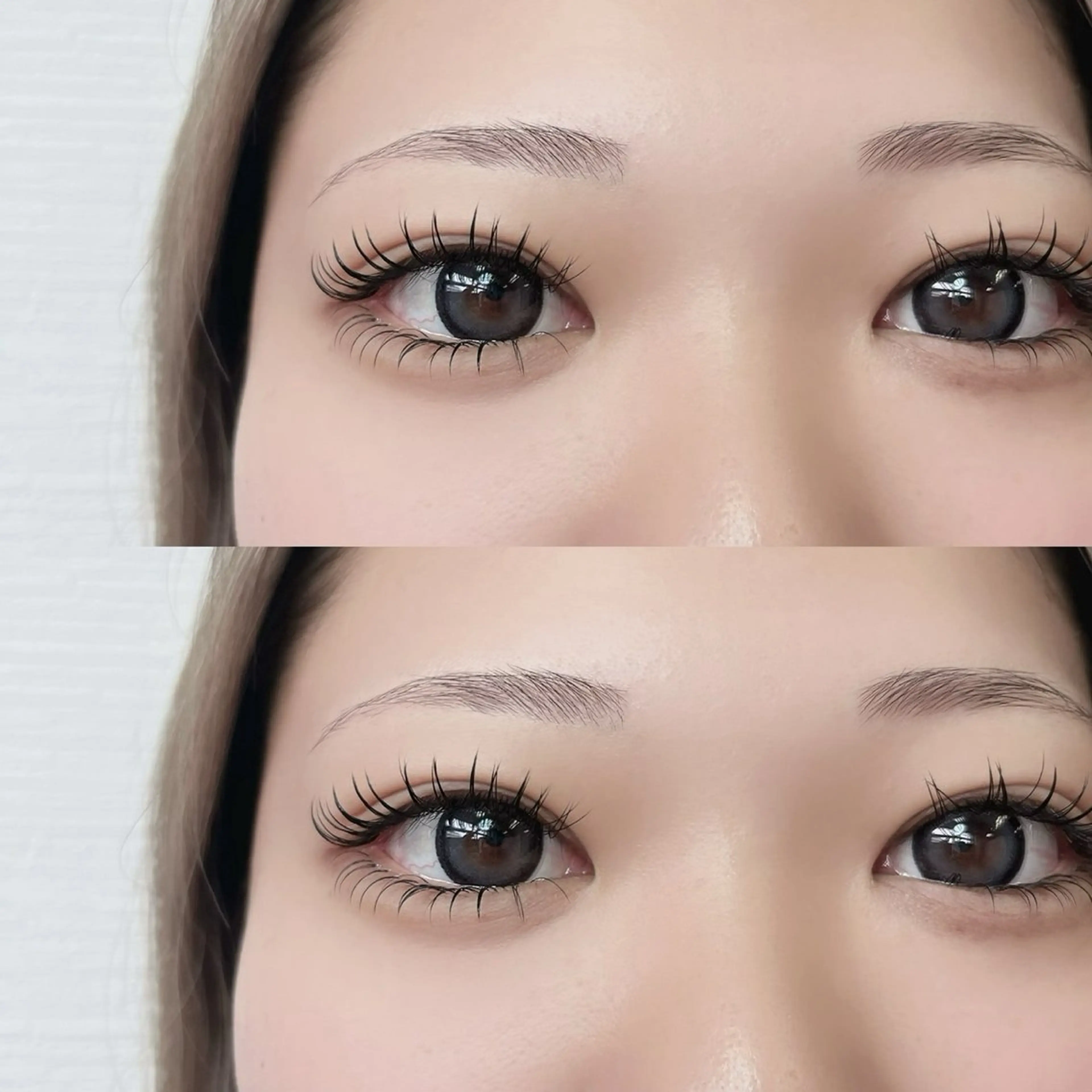 マツエク・マツパ eyelash salon f 守口市駅店 パリジェンヌ・フラットラッシュ【フランク】所属・野山 桃花のマツエク・マツパデザイン