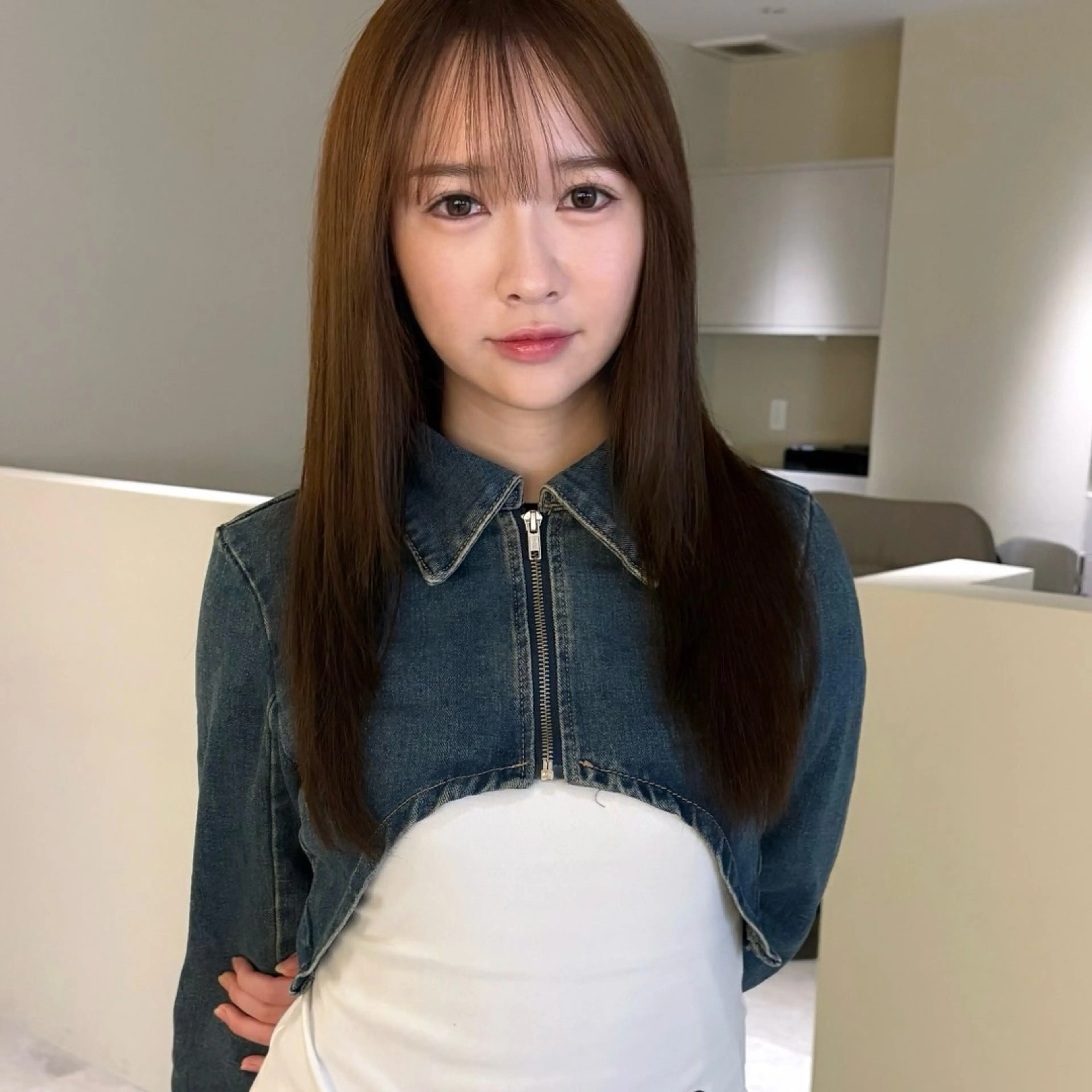 ロング カラー ヘアカラー トリートメント hana/艶髪 /透明感カラー🪞のヘアスタイル