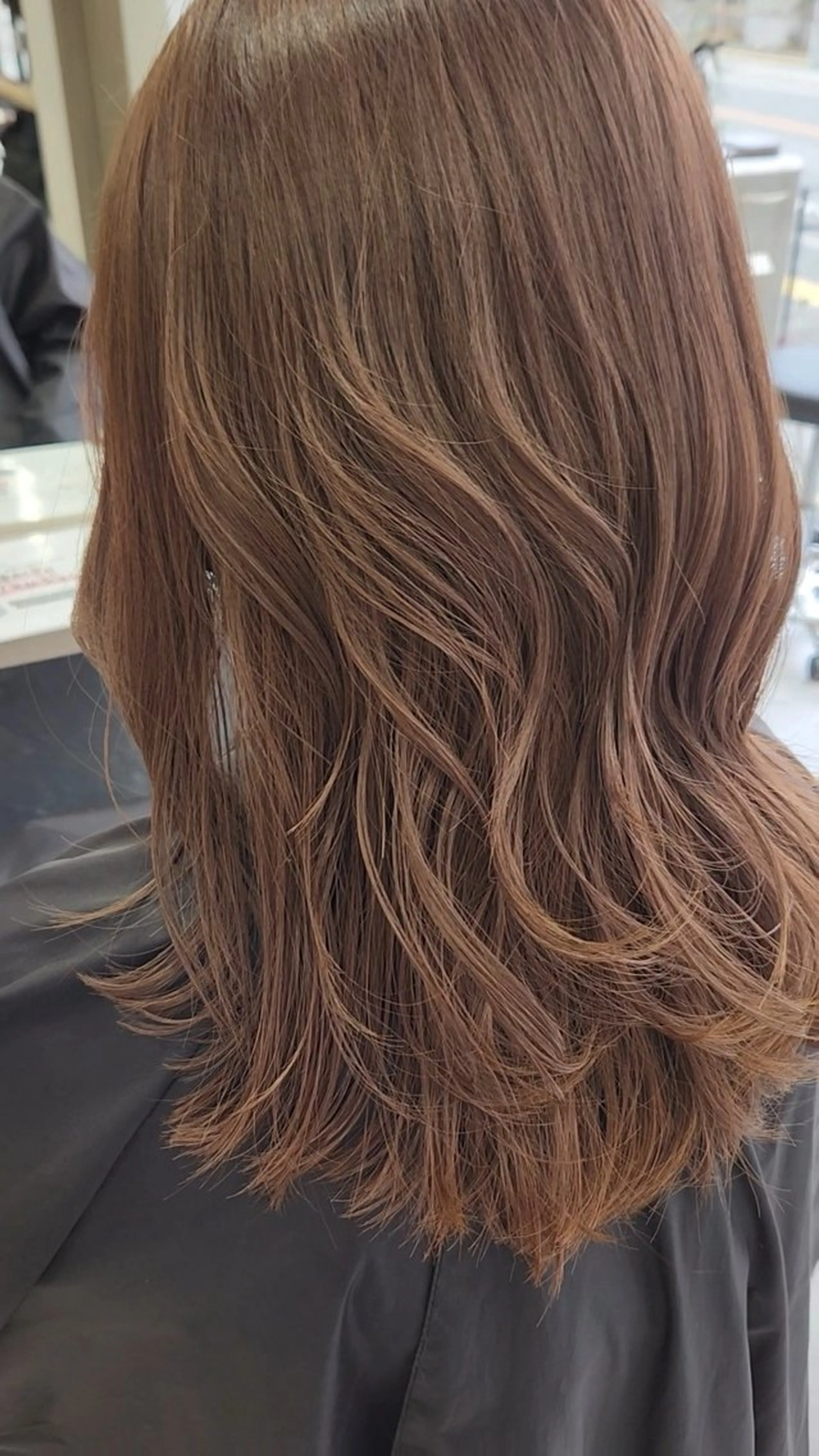 セミロング 透明感/レイヤー💎 髪質改善/希美のヘアスタイル