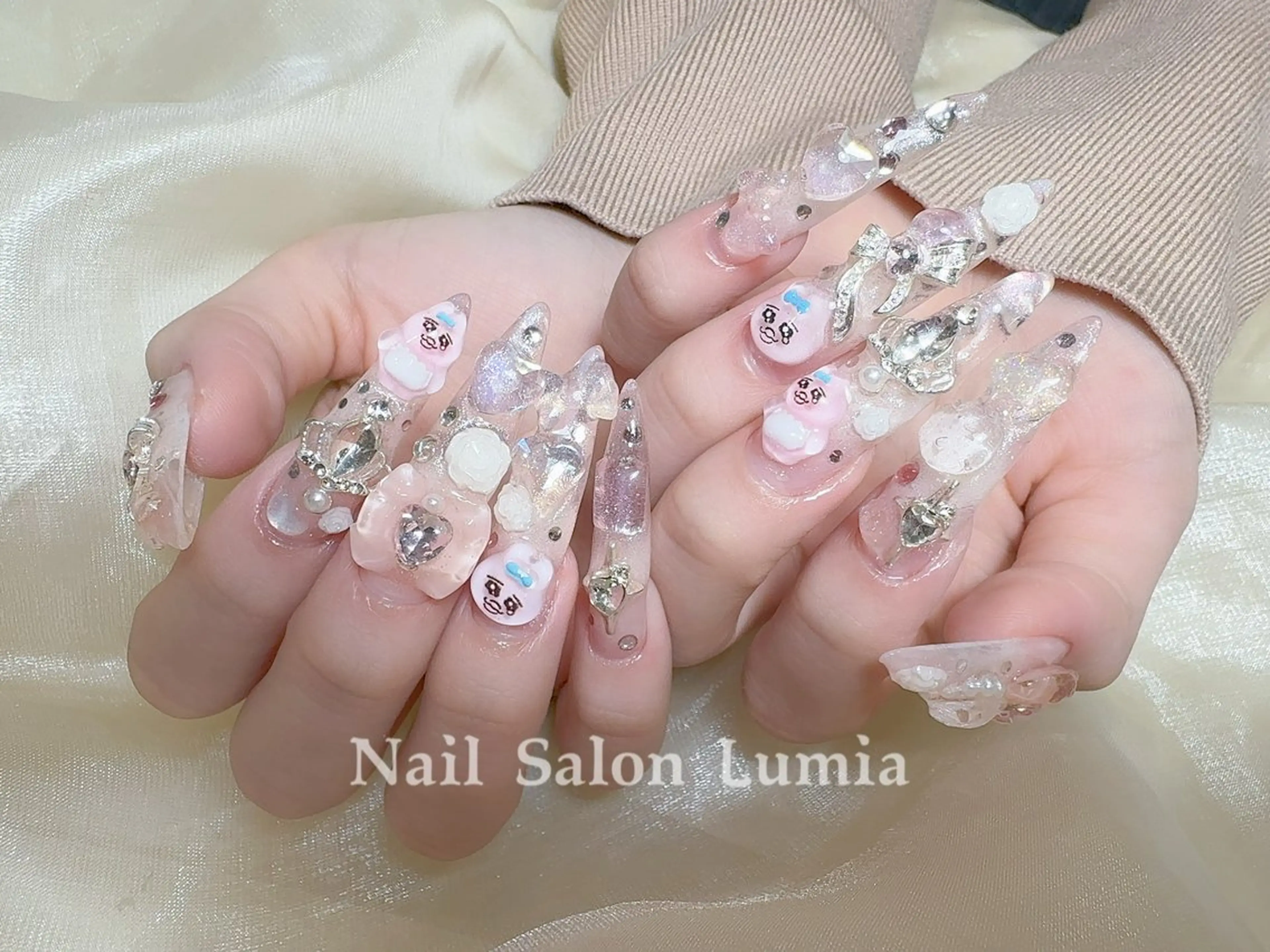 ネイル ハンドネイル ネイルサロン ルミア Lumia 店長のネイルデザイン