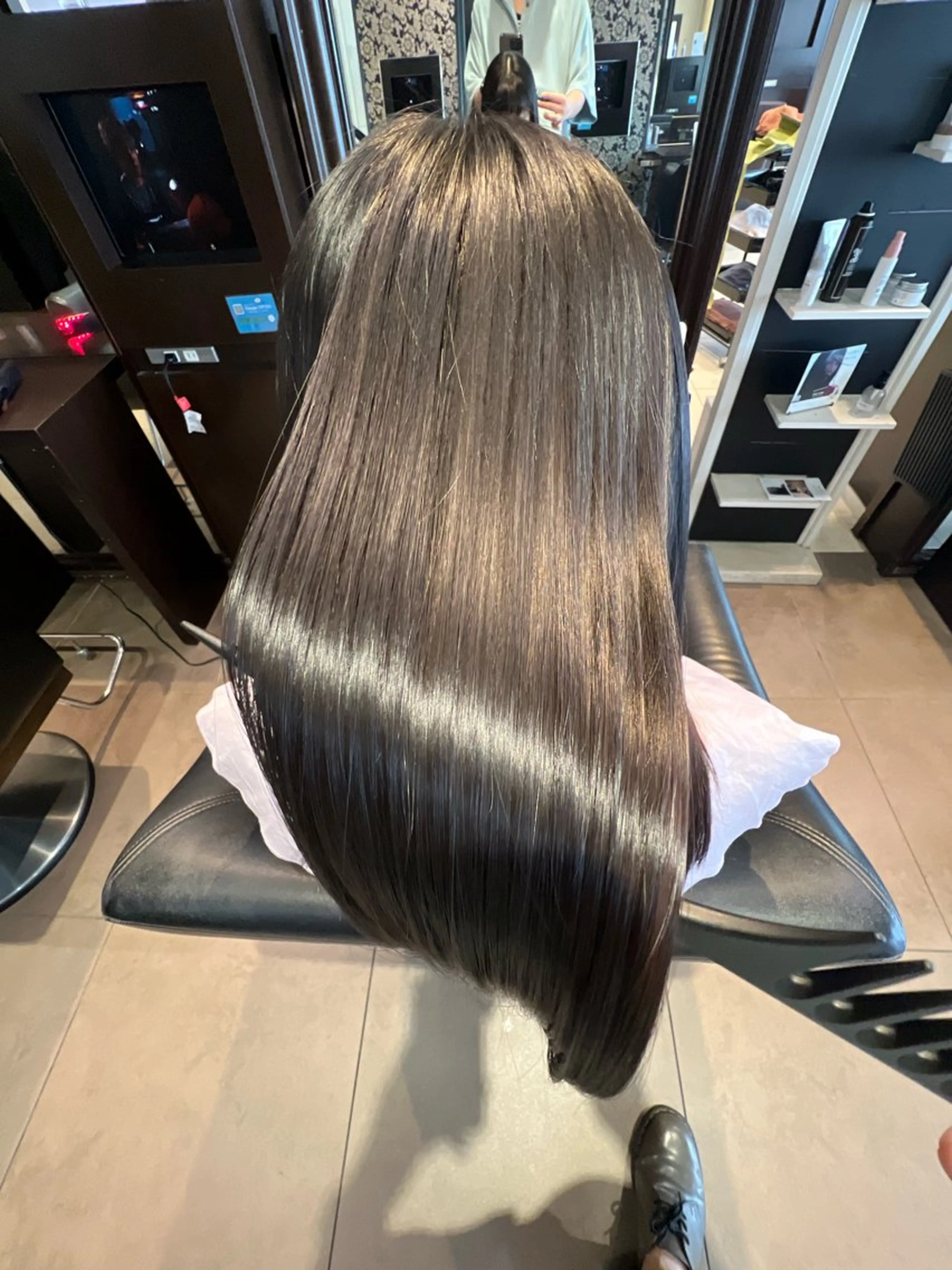 ✨髪の広がり解消✨髪質改善ボリュームダウン&毛先カット&超音波トリートメント &ナノスチームの写真